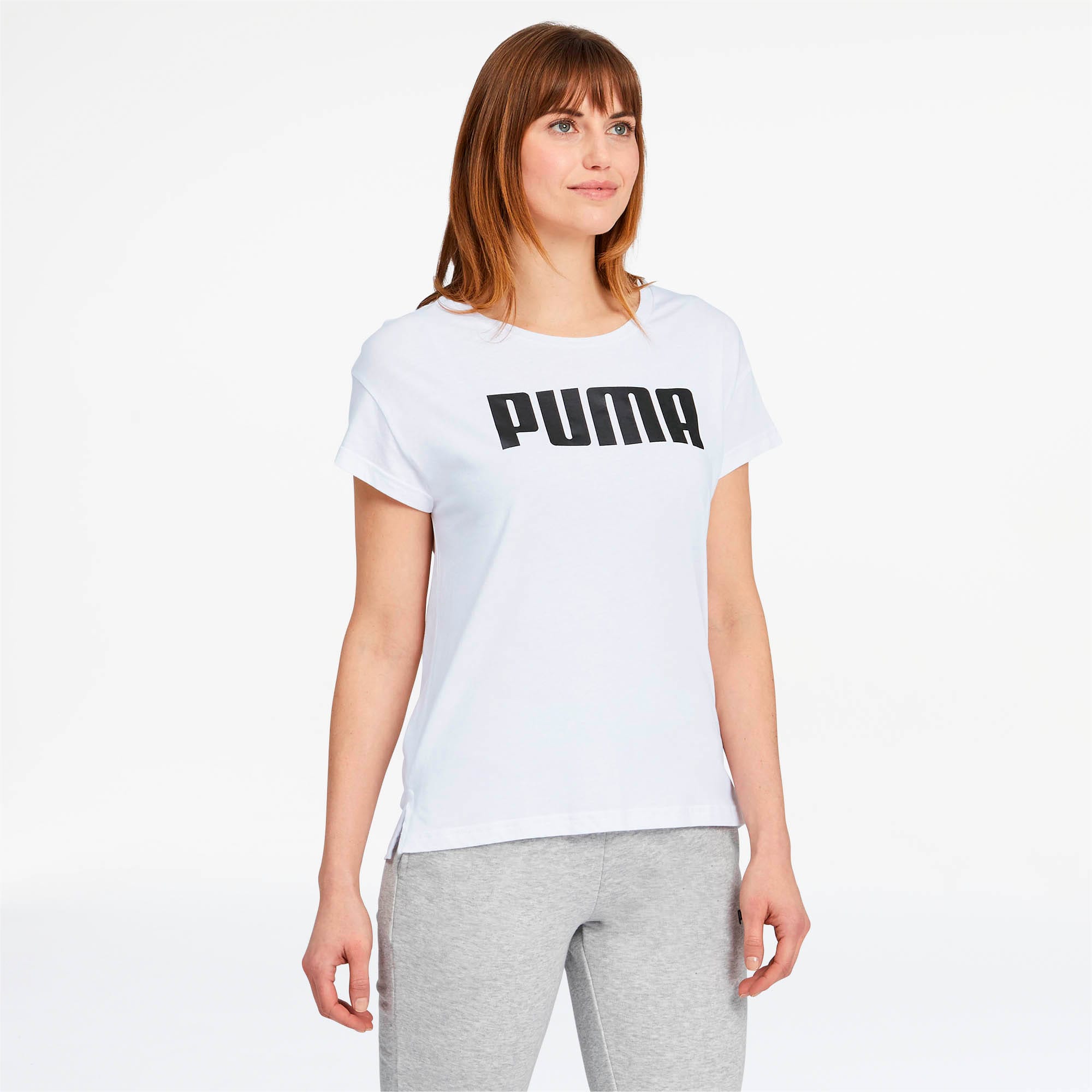 puma white t shirt