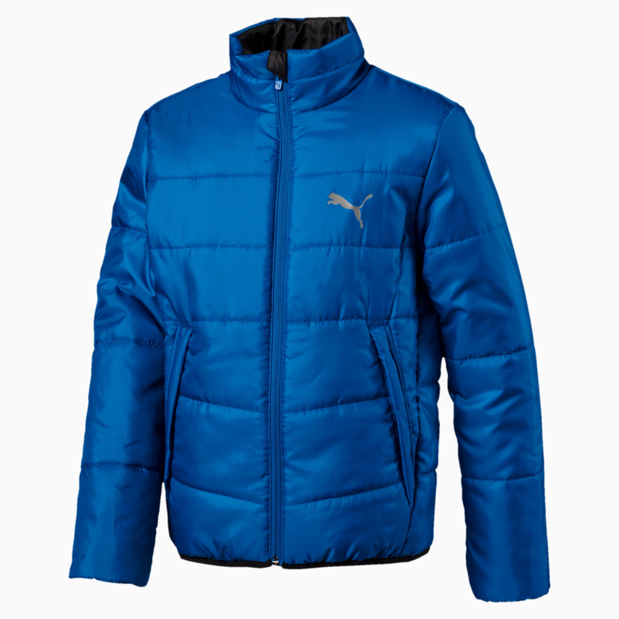 puma blue padded jacket
