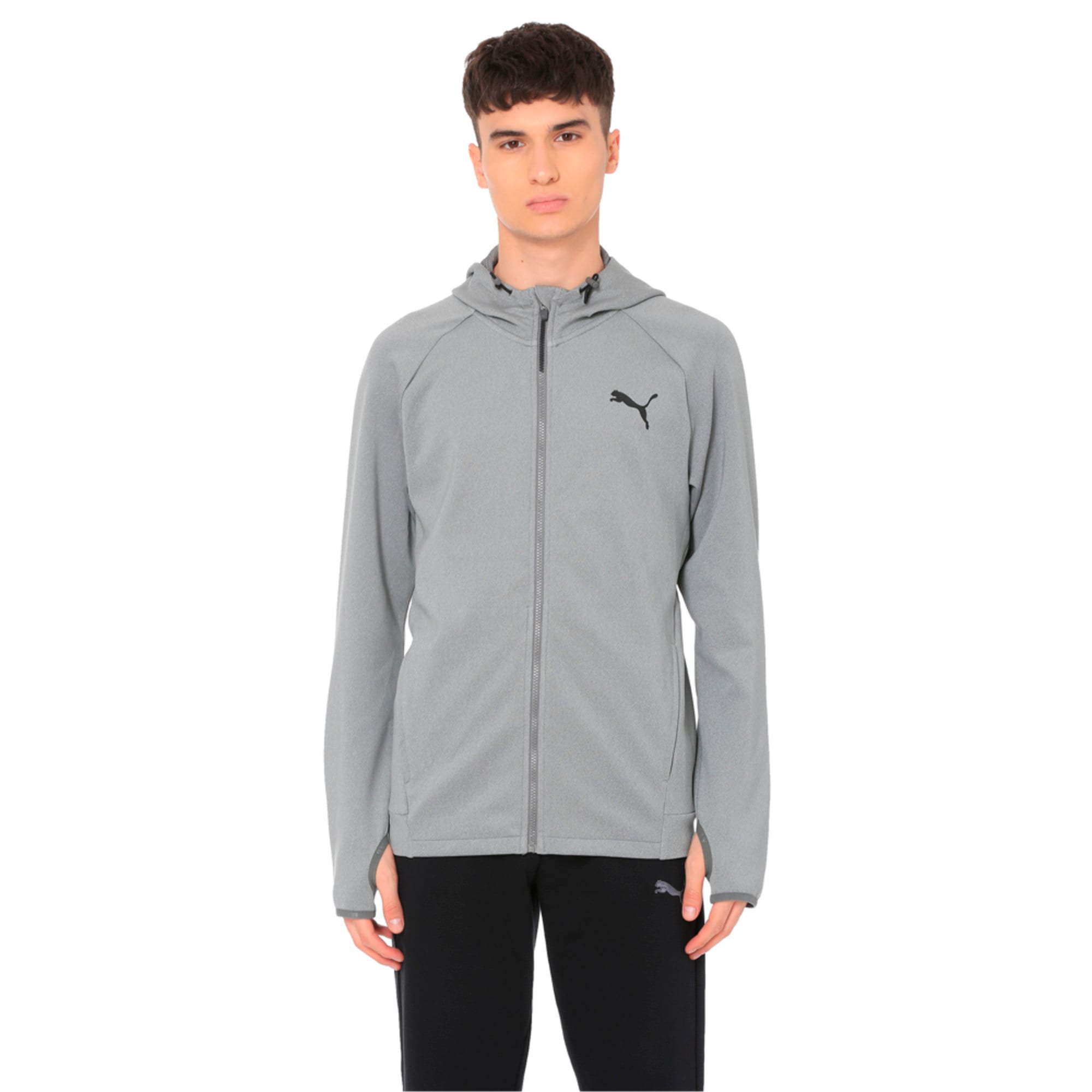 Tec Sports FZ Hoody Puma Black | Medium 