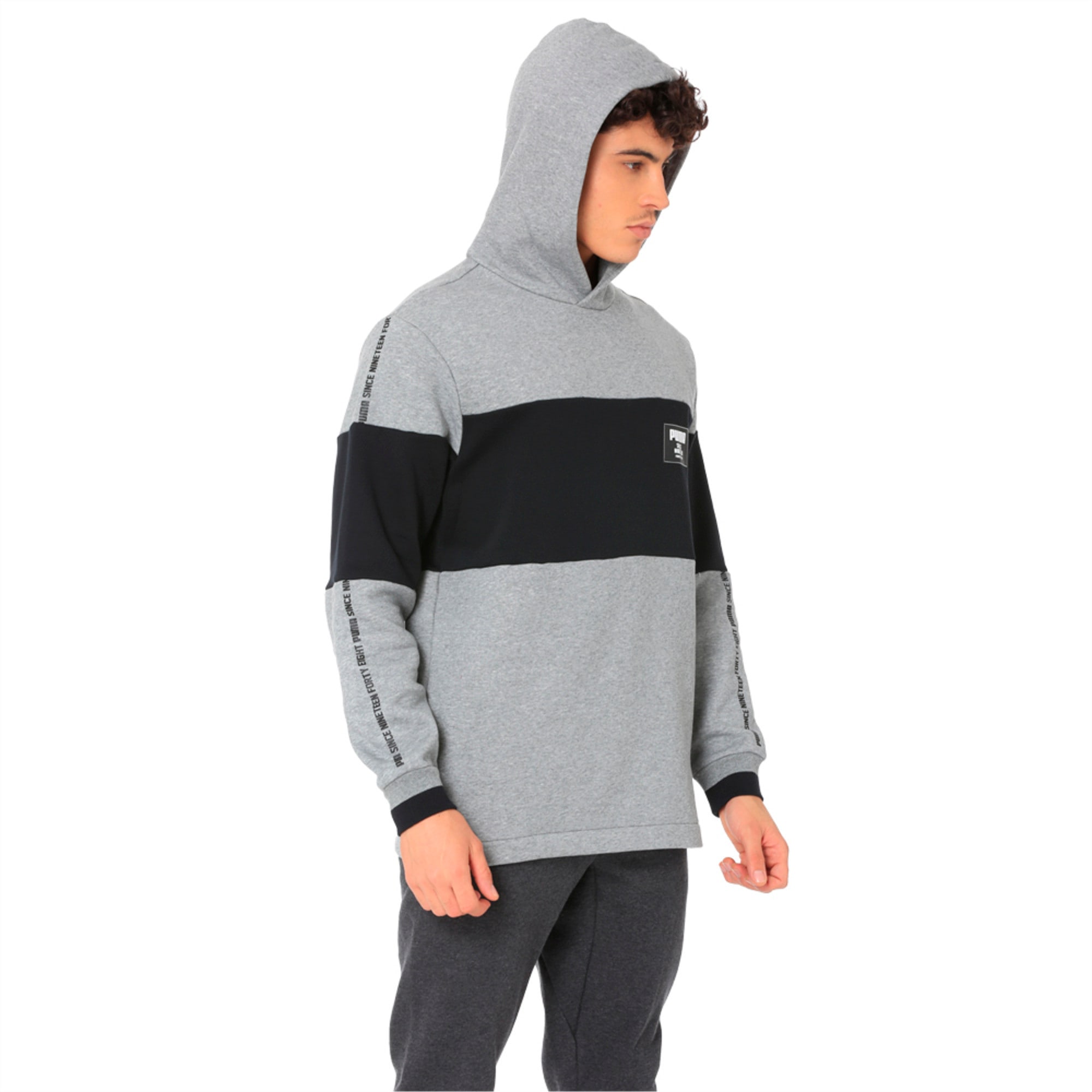 puma rebel block hoodie