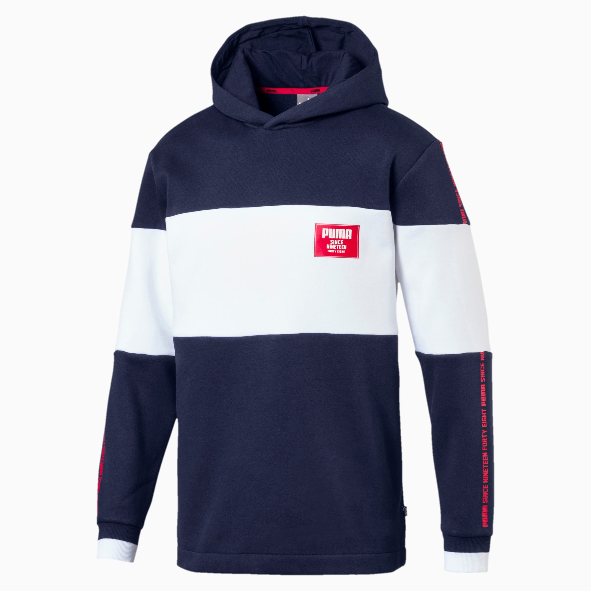 puma rebel block hoodie