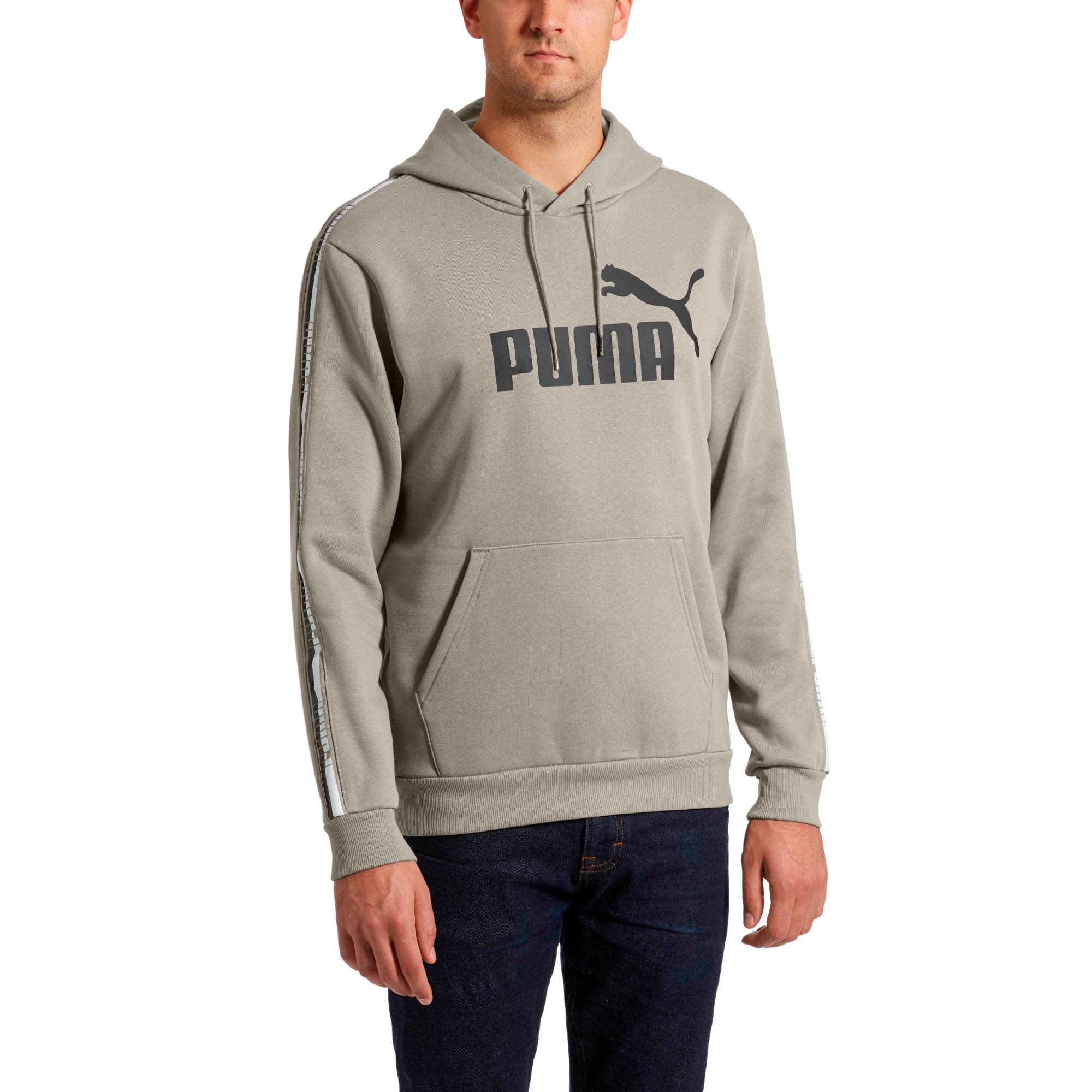Men s Tape Fleece Hoodie PUMA