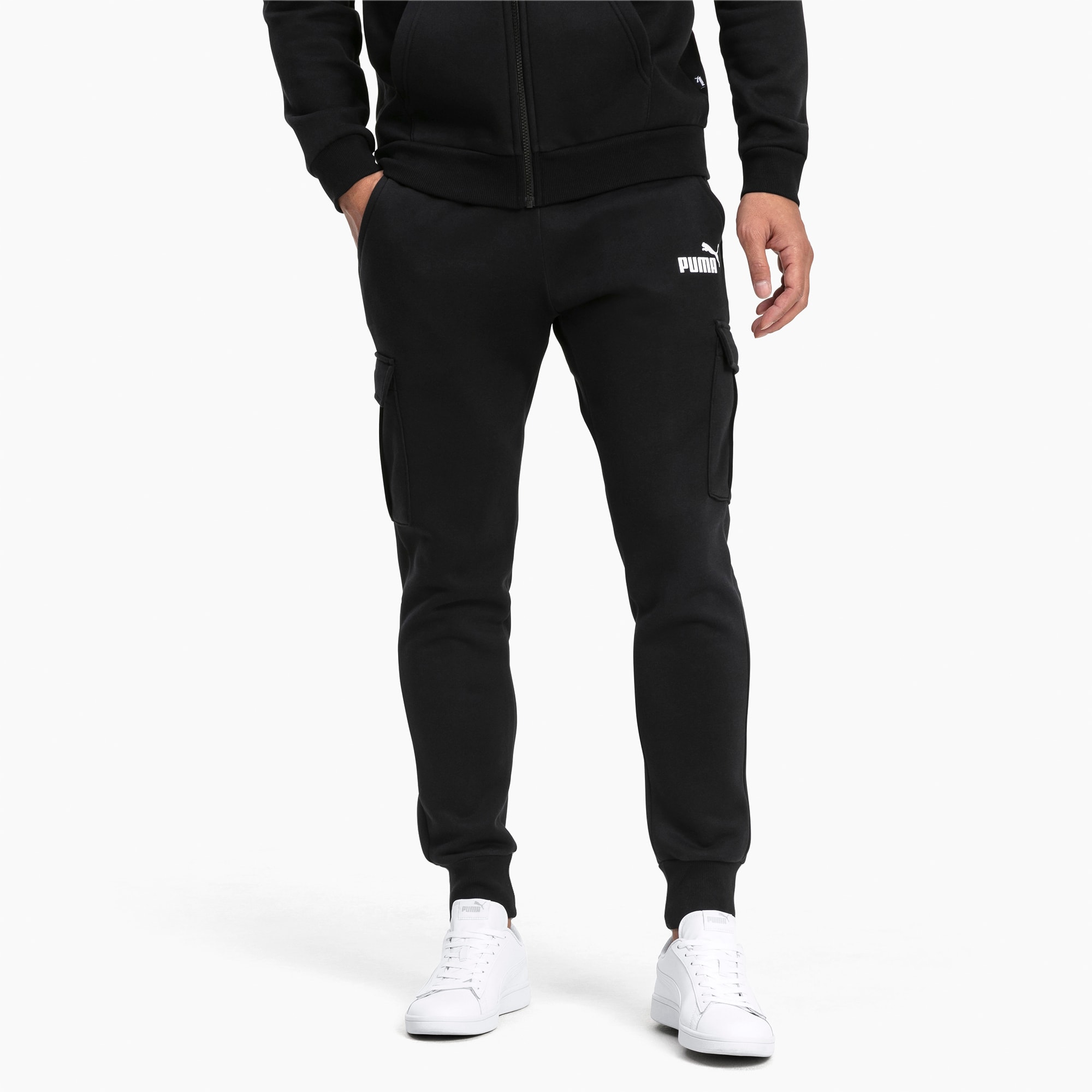 puma essential tracksuit mens