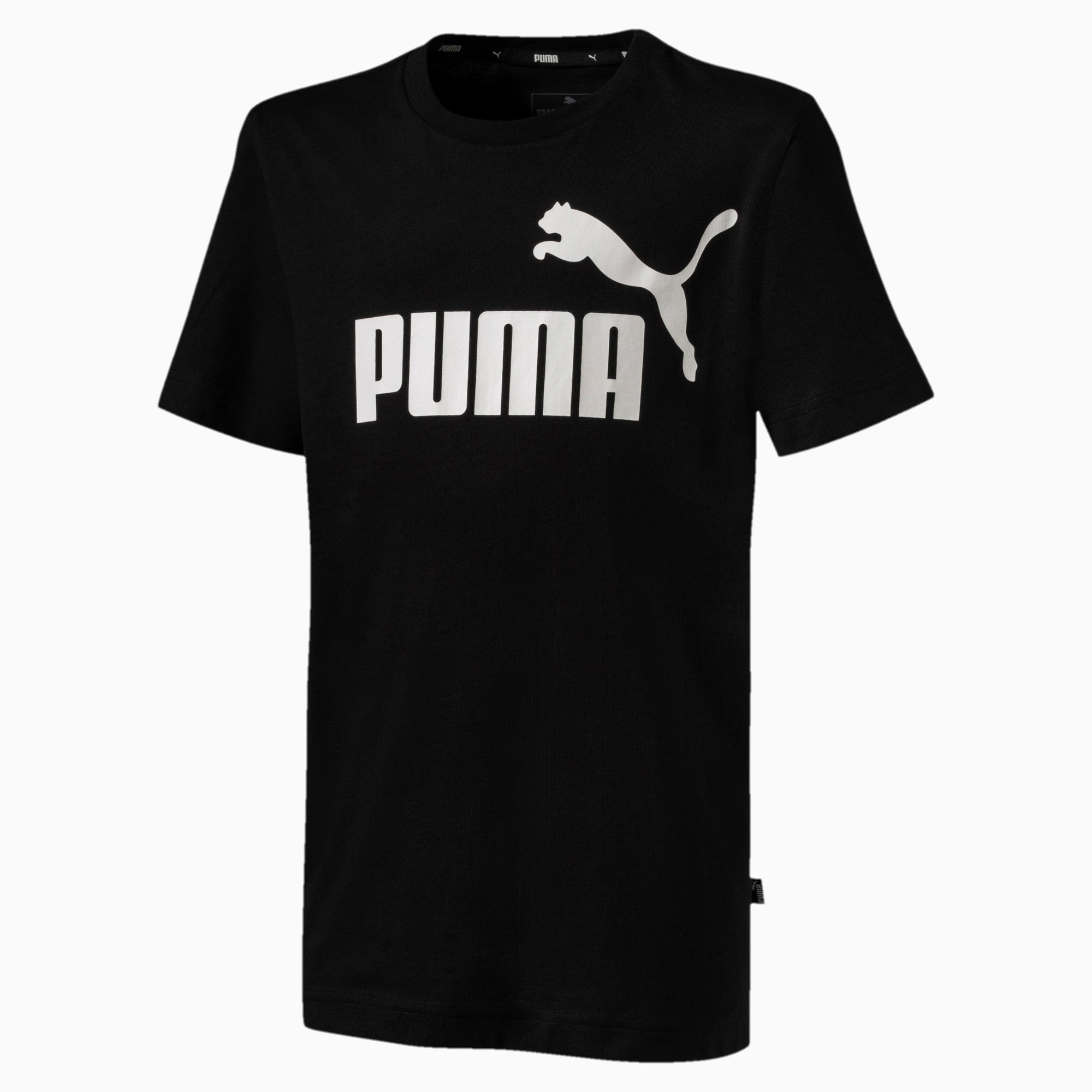 Essentials Boys' Tee, Cotton Black, large-SEA