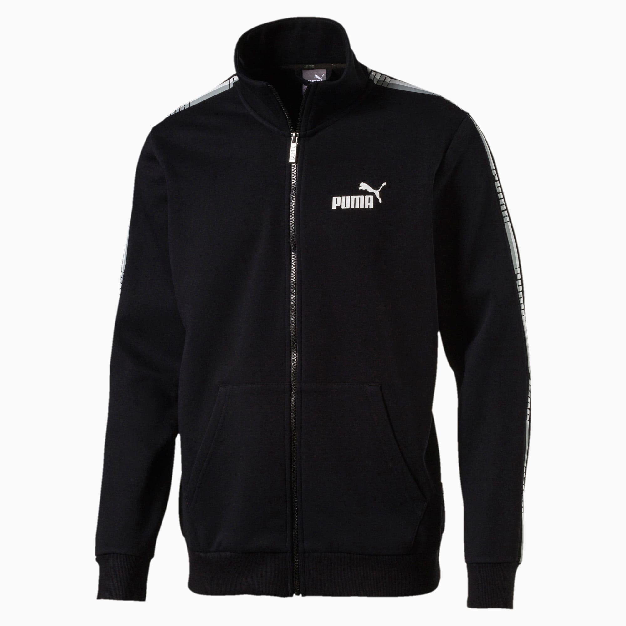 puma men's cotton track jacket