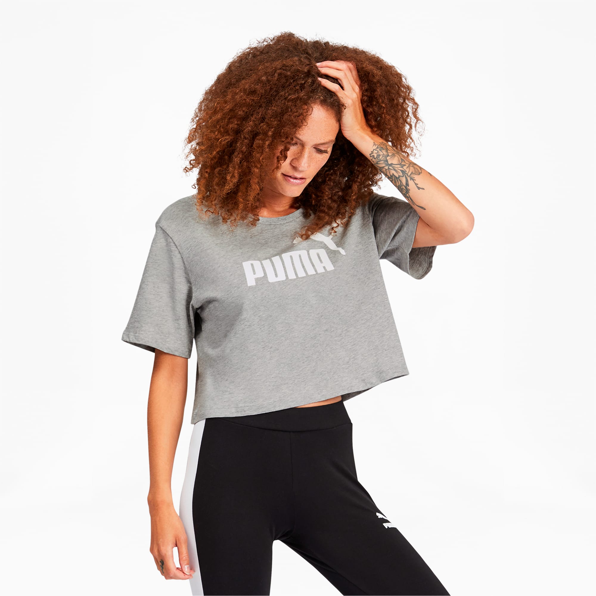 puma core small logo crew joggers