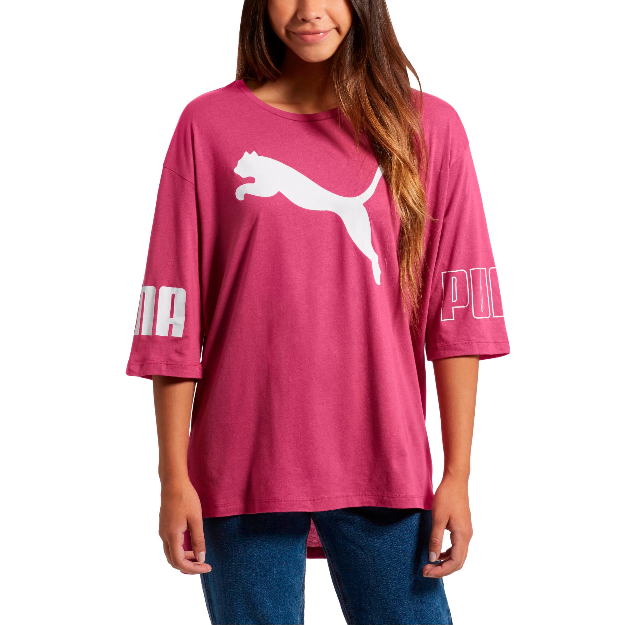 Puma modern sport shop logo tee