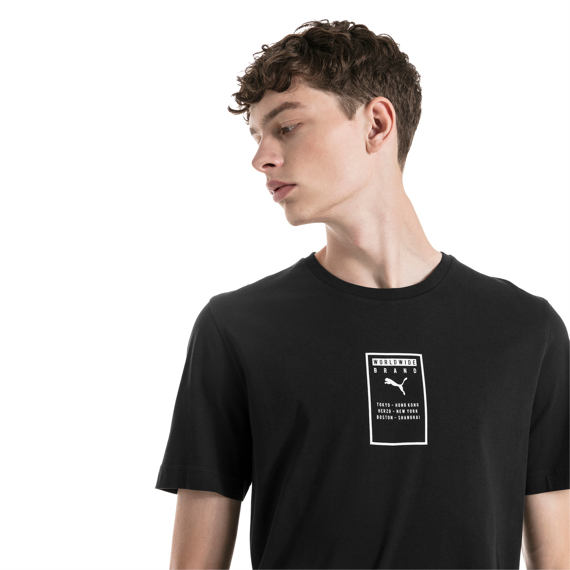 puma brand placed tee