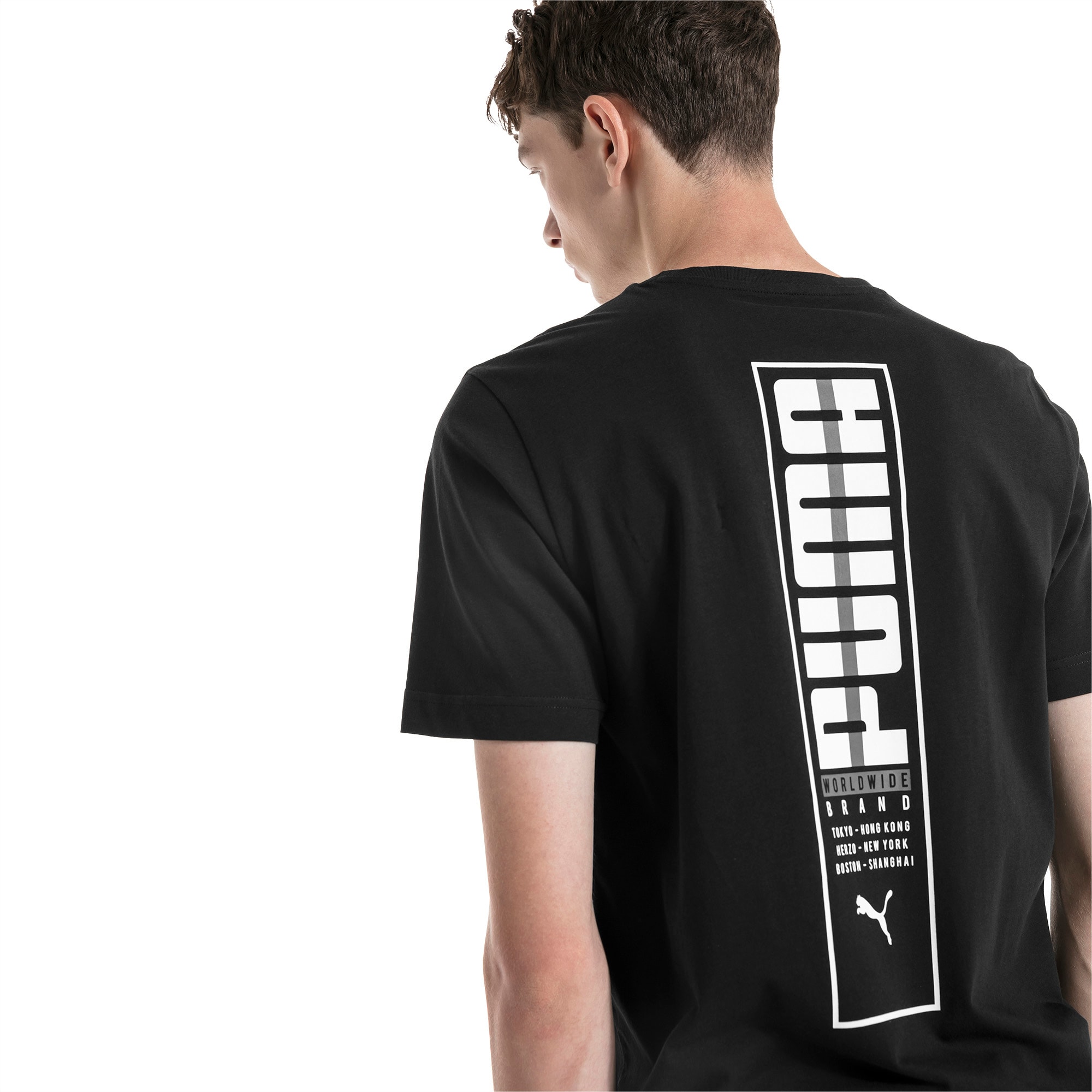 puma brand placed tee