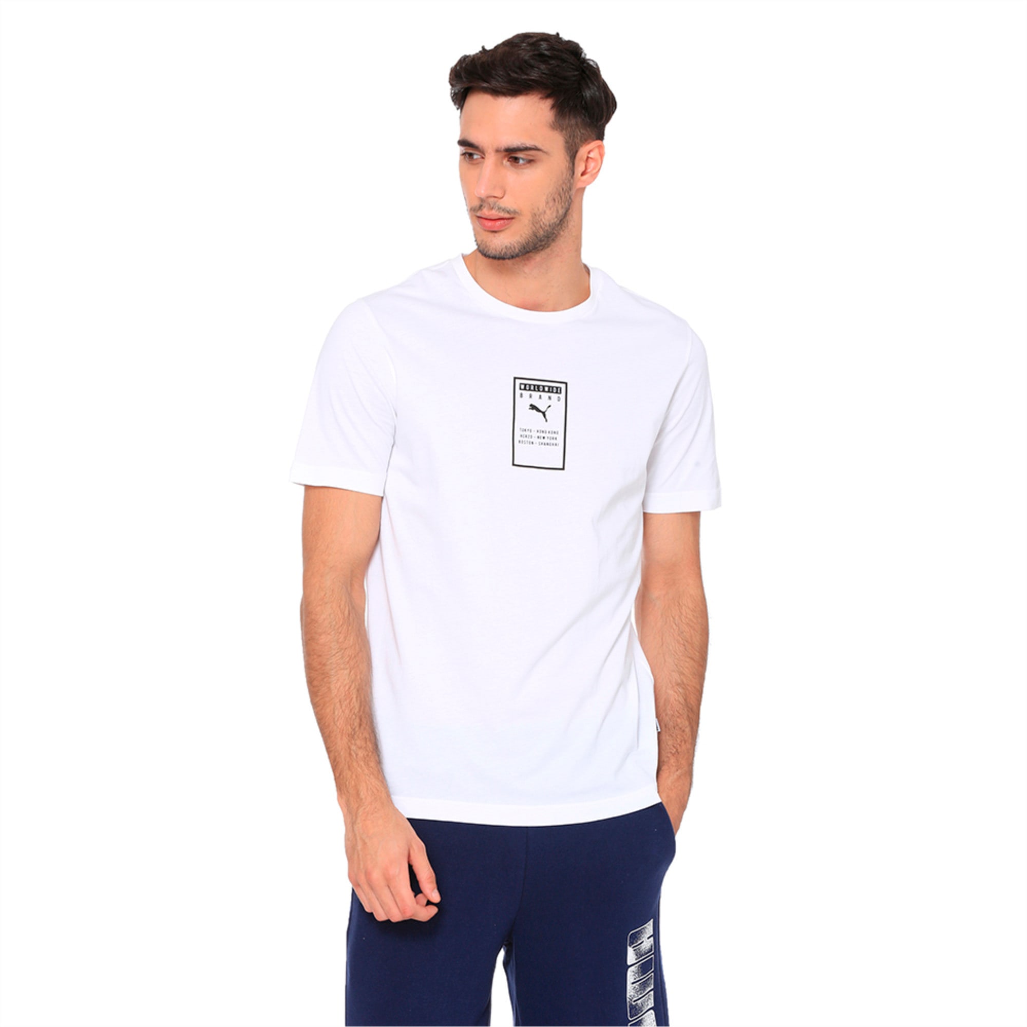 puma brand placed tee