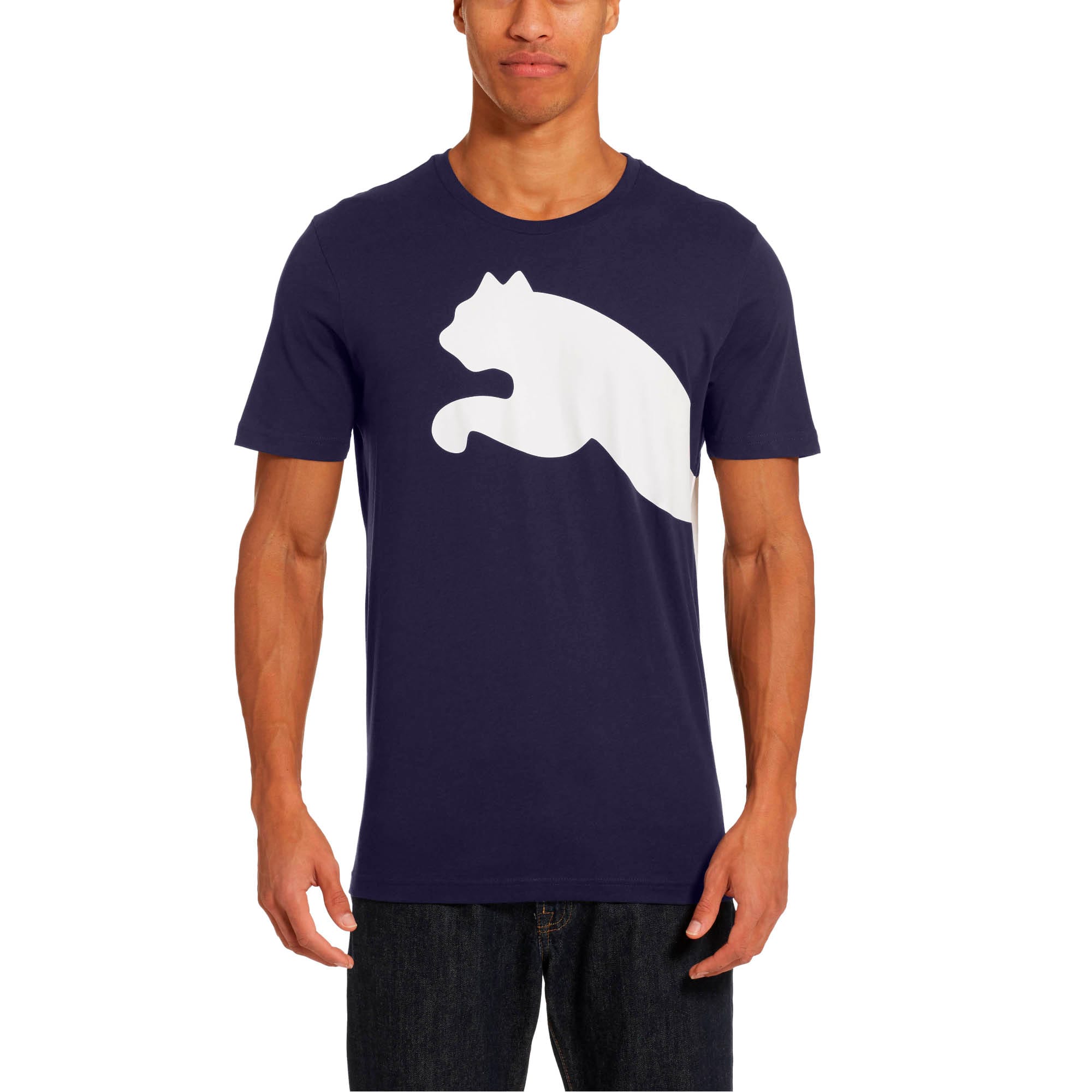 puma oversize logo t shirt