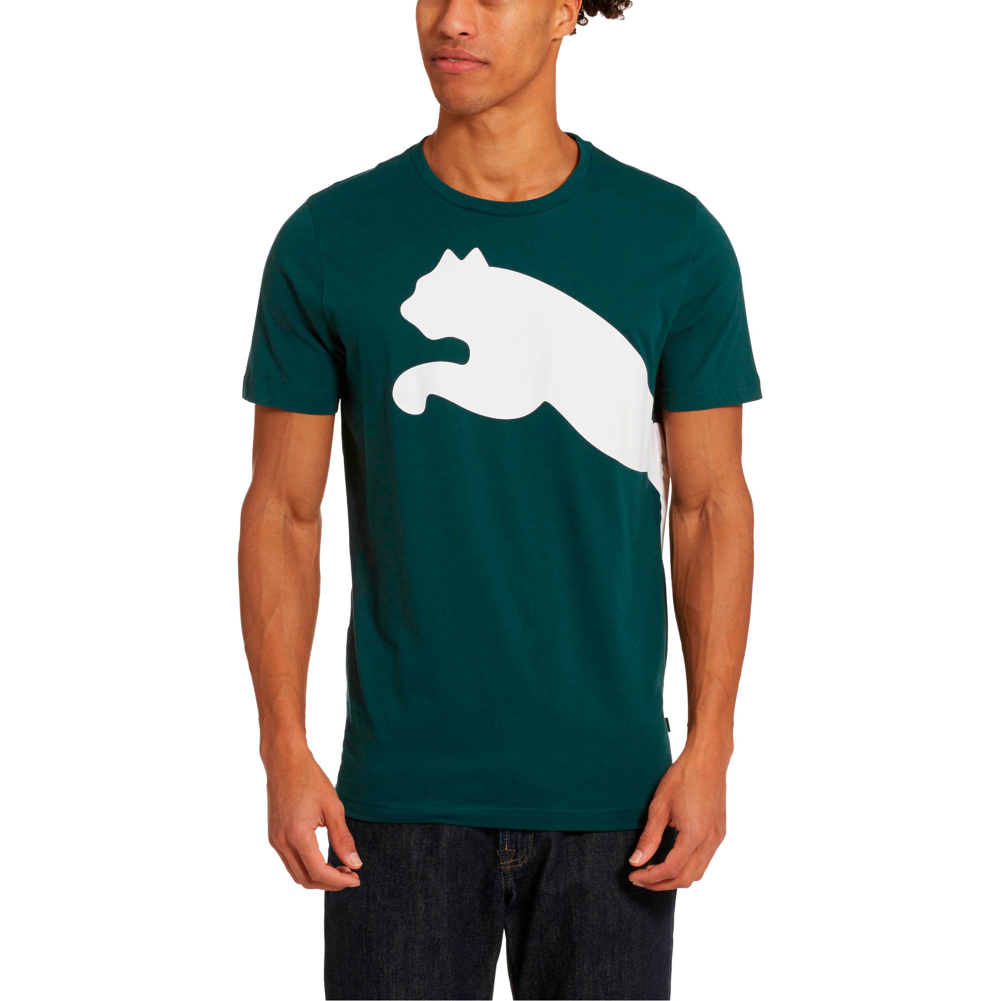 Puma oversize logo t shirt clearance
