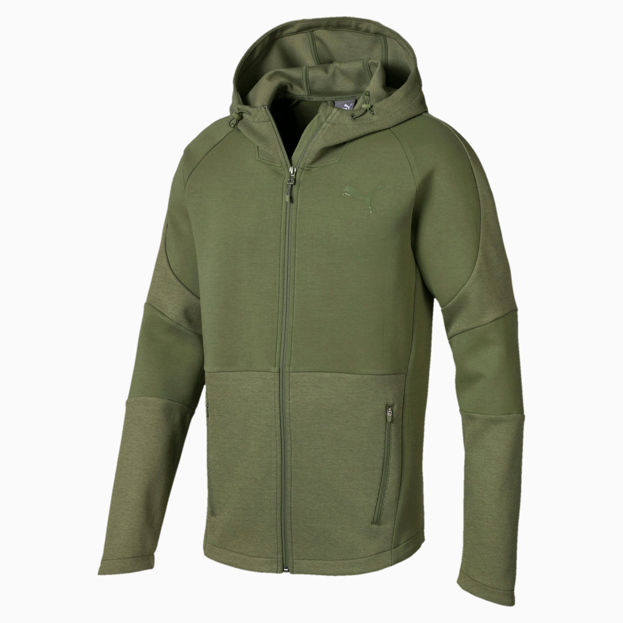 evostripe move men's hooded jacket