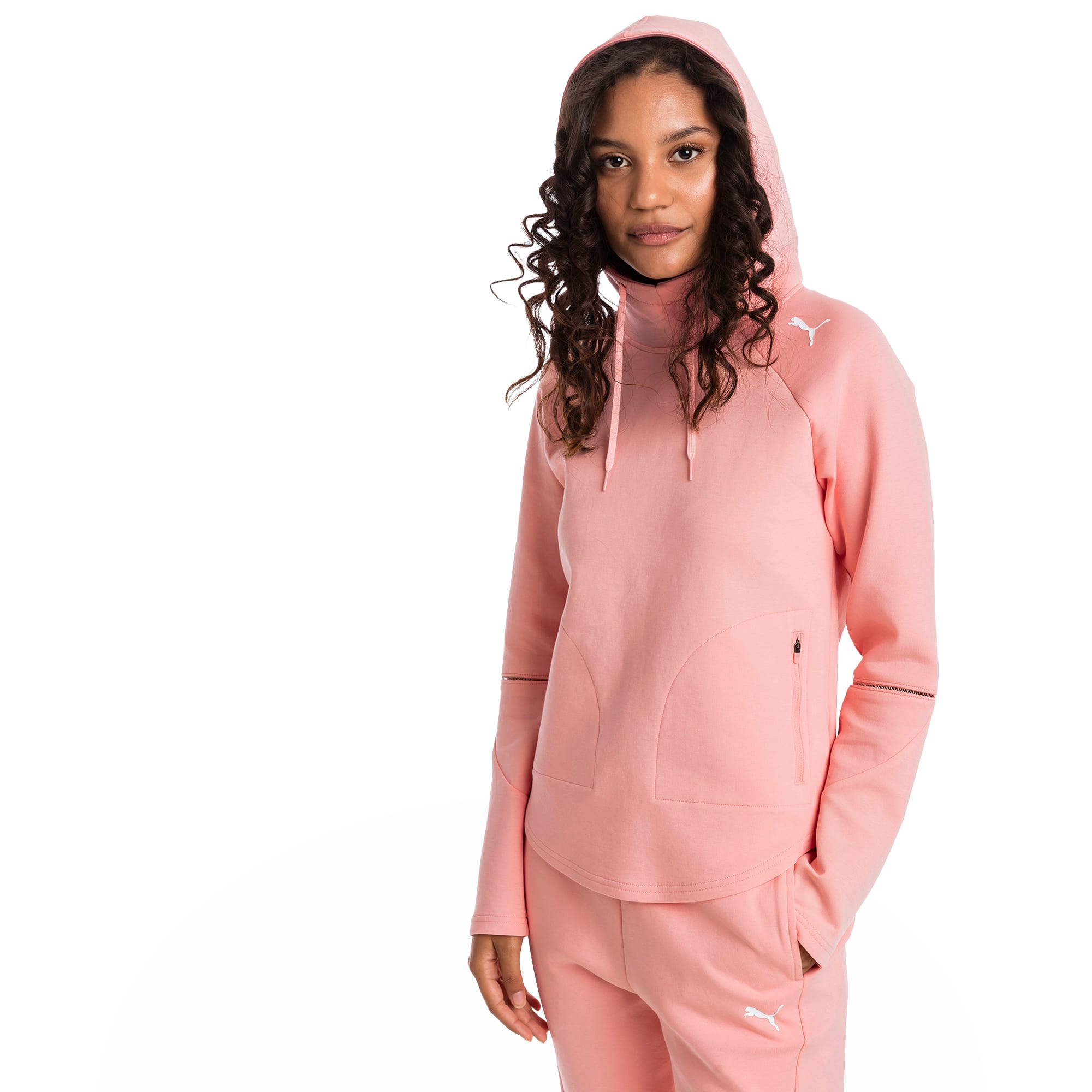 Evostripe Move Women's Hoodie | Peach 