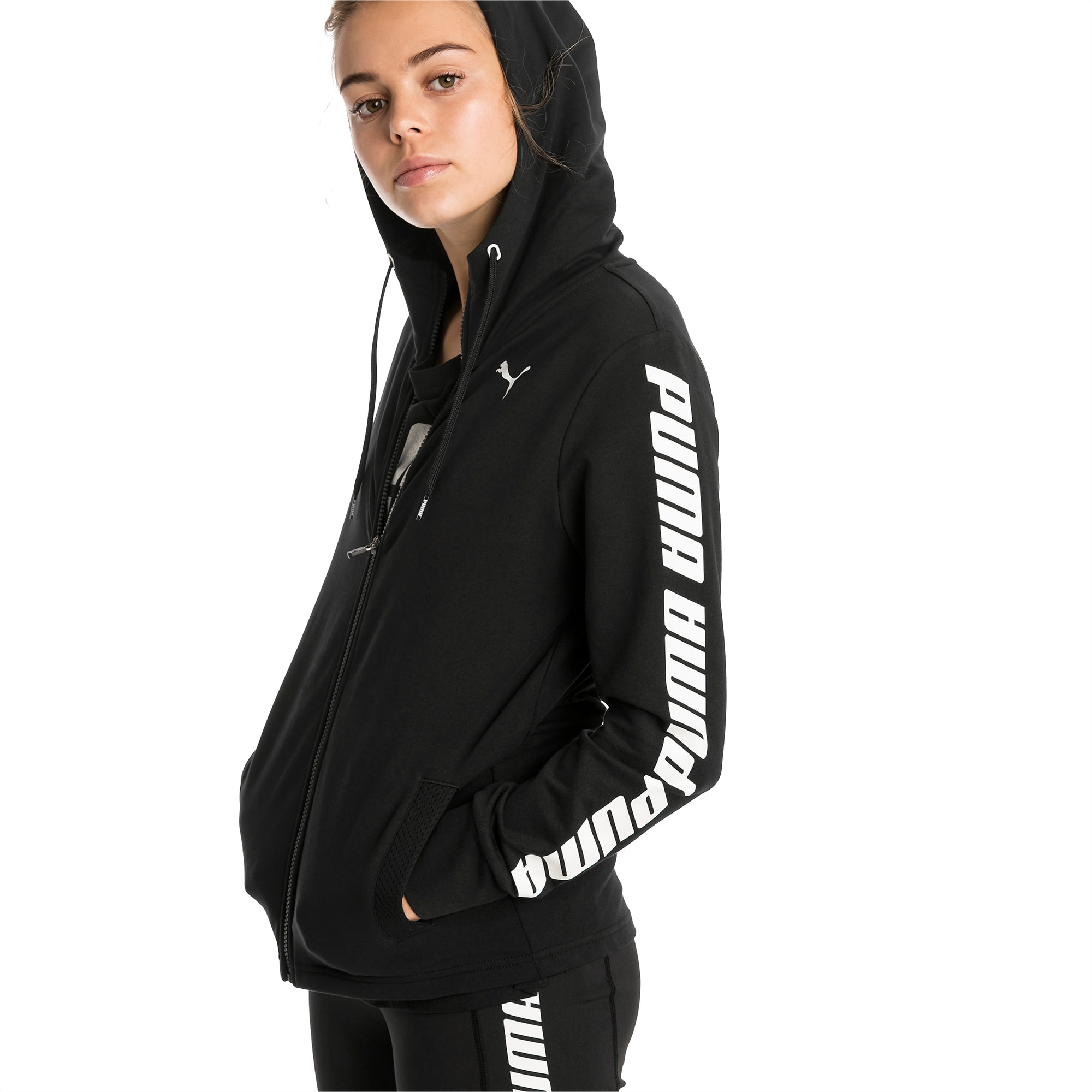 puma modern sports hooded jacket