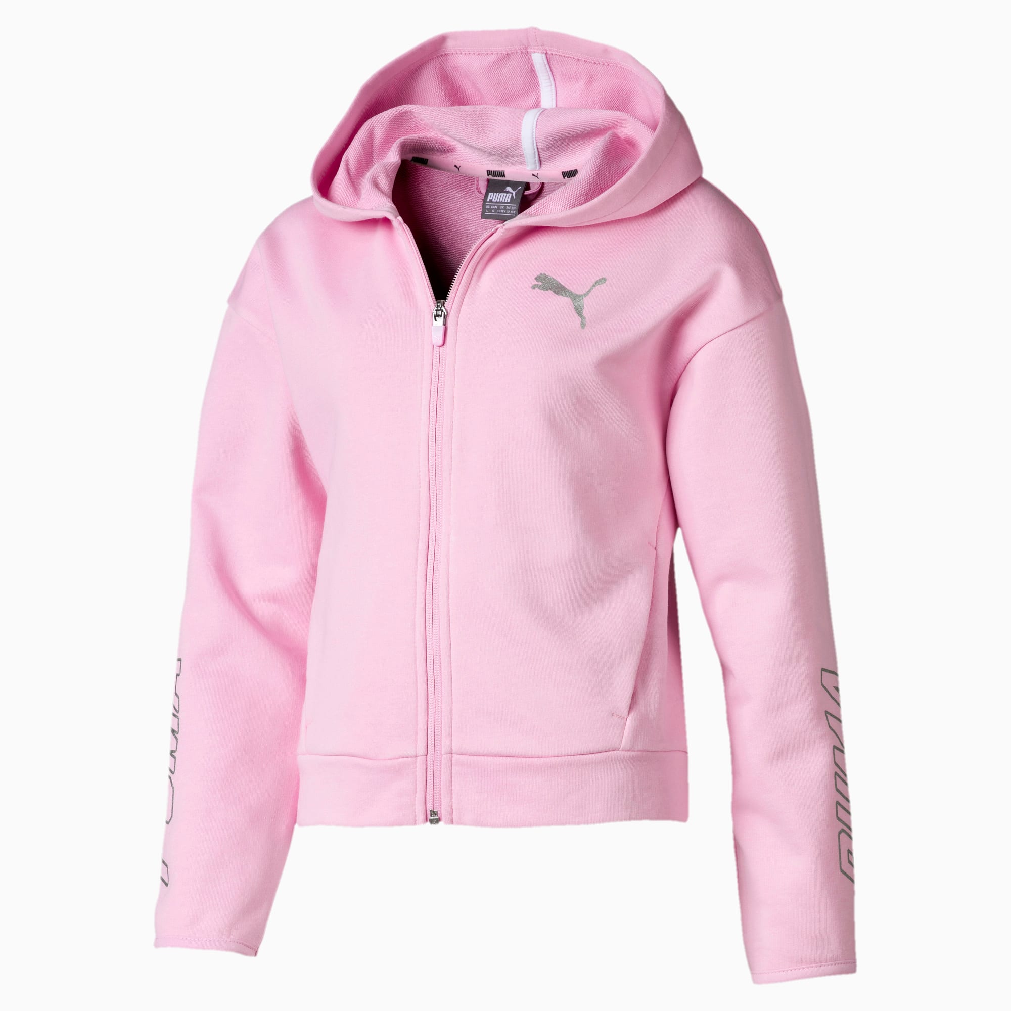 pink puma hoodie