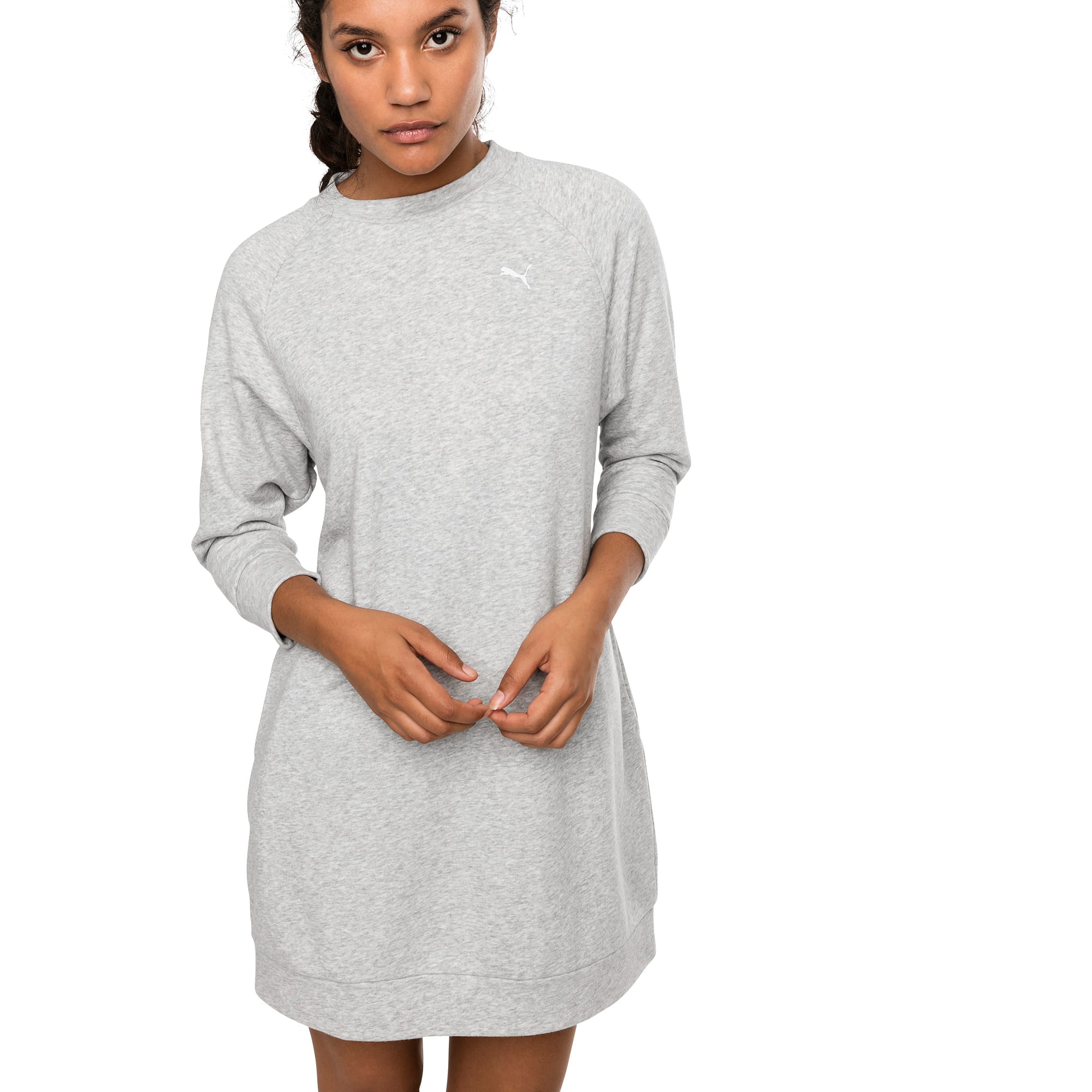 Sweat Dress | Light Gray Heather 