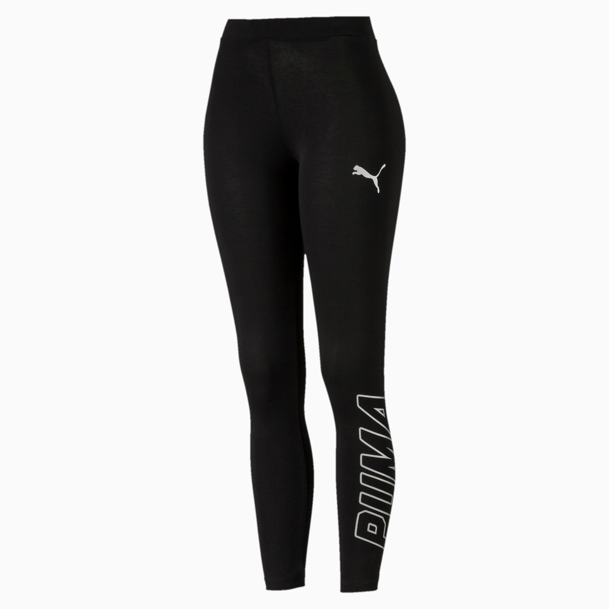 Alpha Girls' Leggings | Cotton Black 