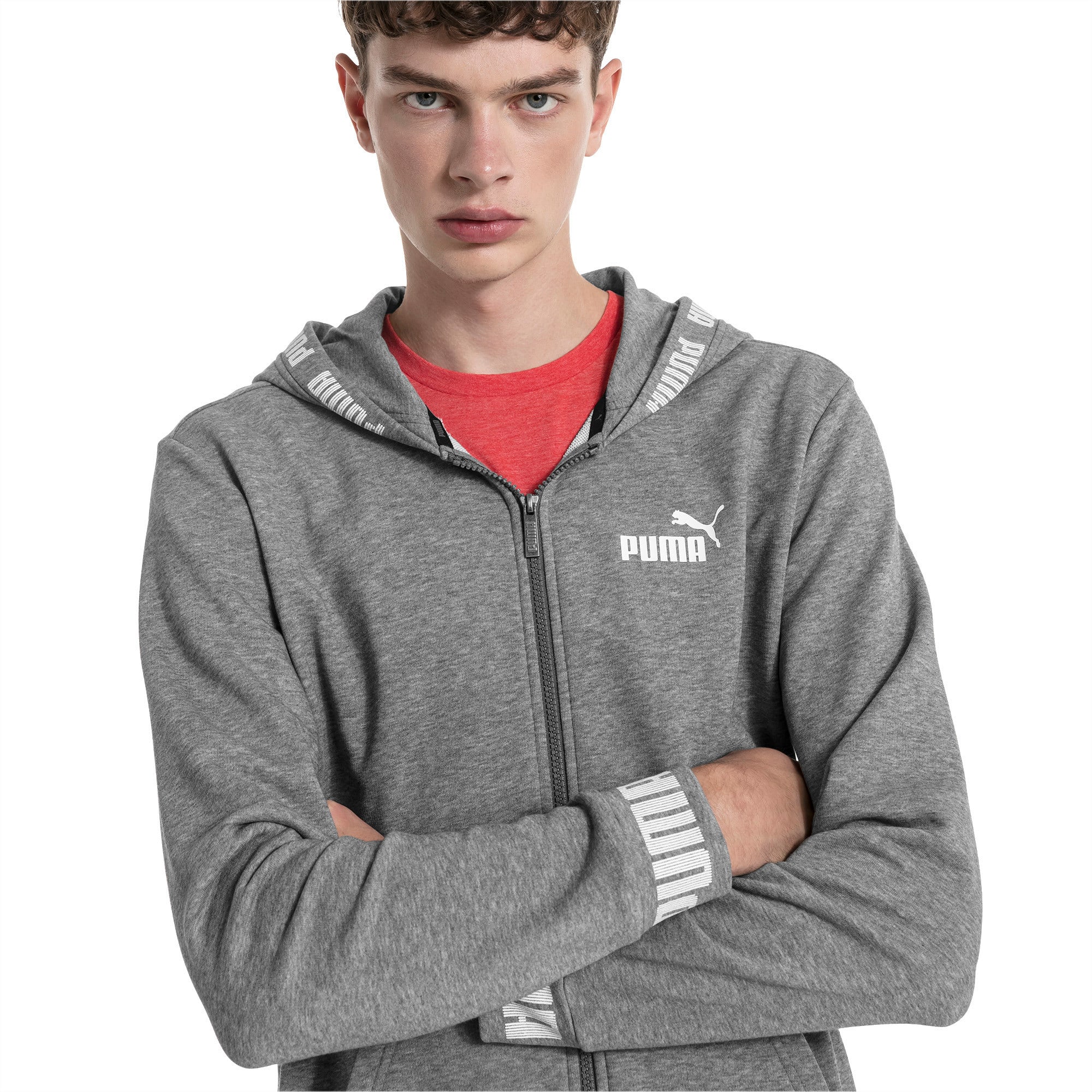 men's sweat jacket with hood