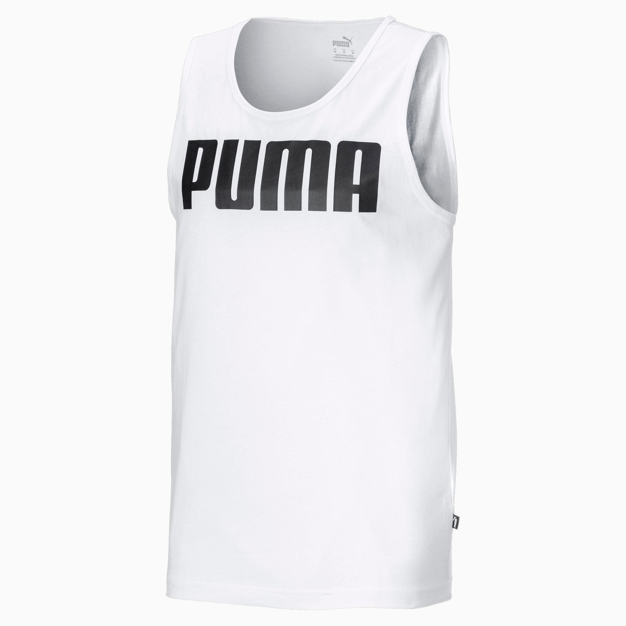 Essentials Men's Tank Top | Puma White