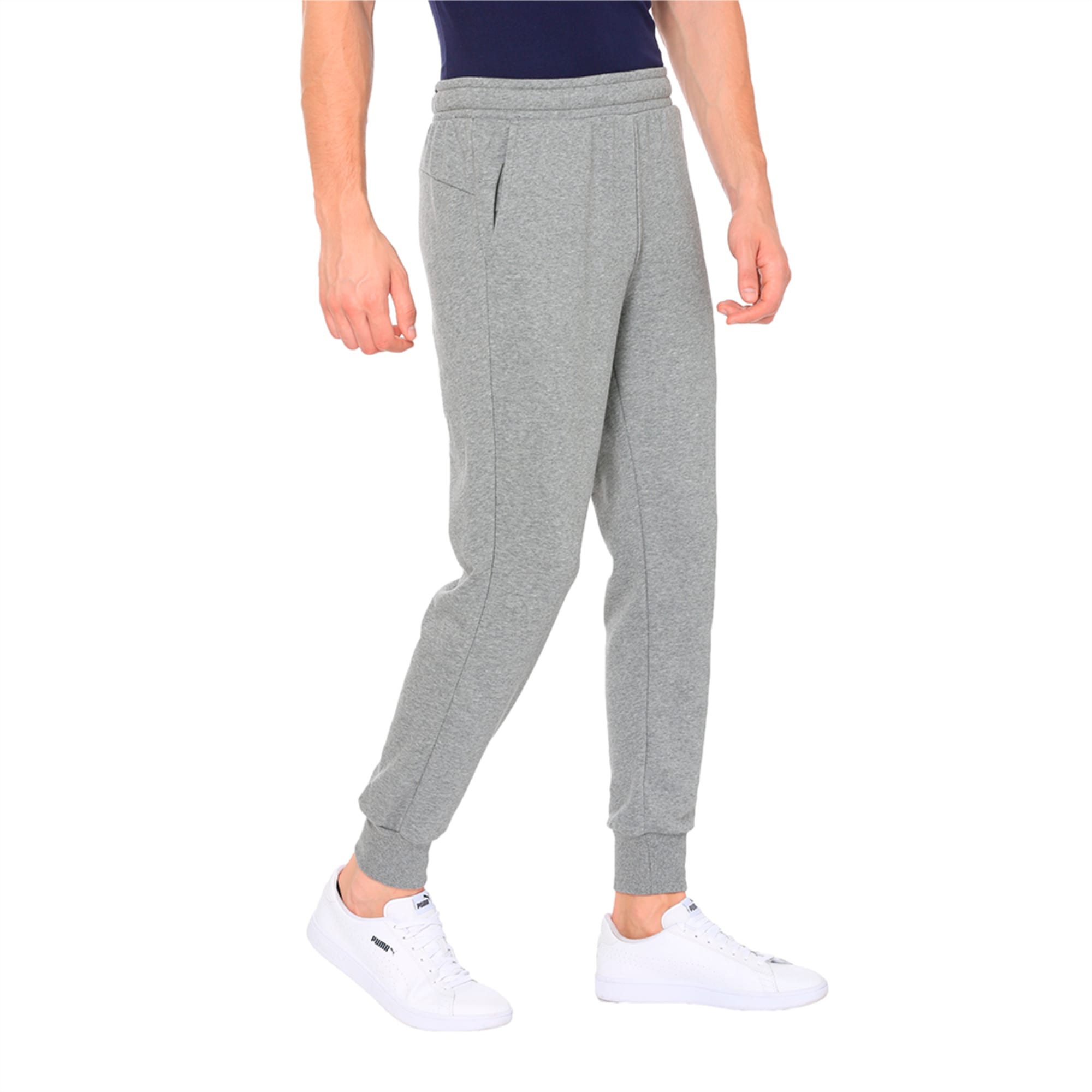 Essentials French Terry Closed Men s Pants PUMA Shop All Puma PUMA