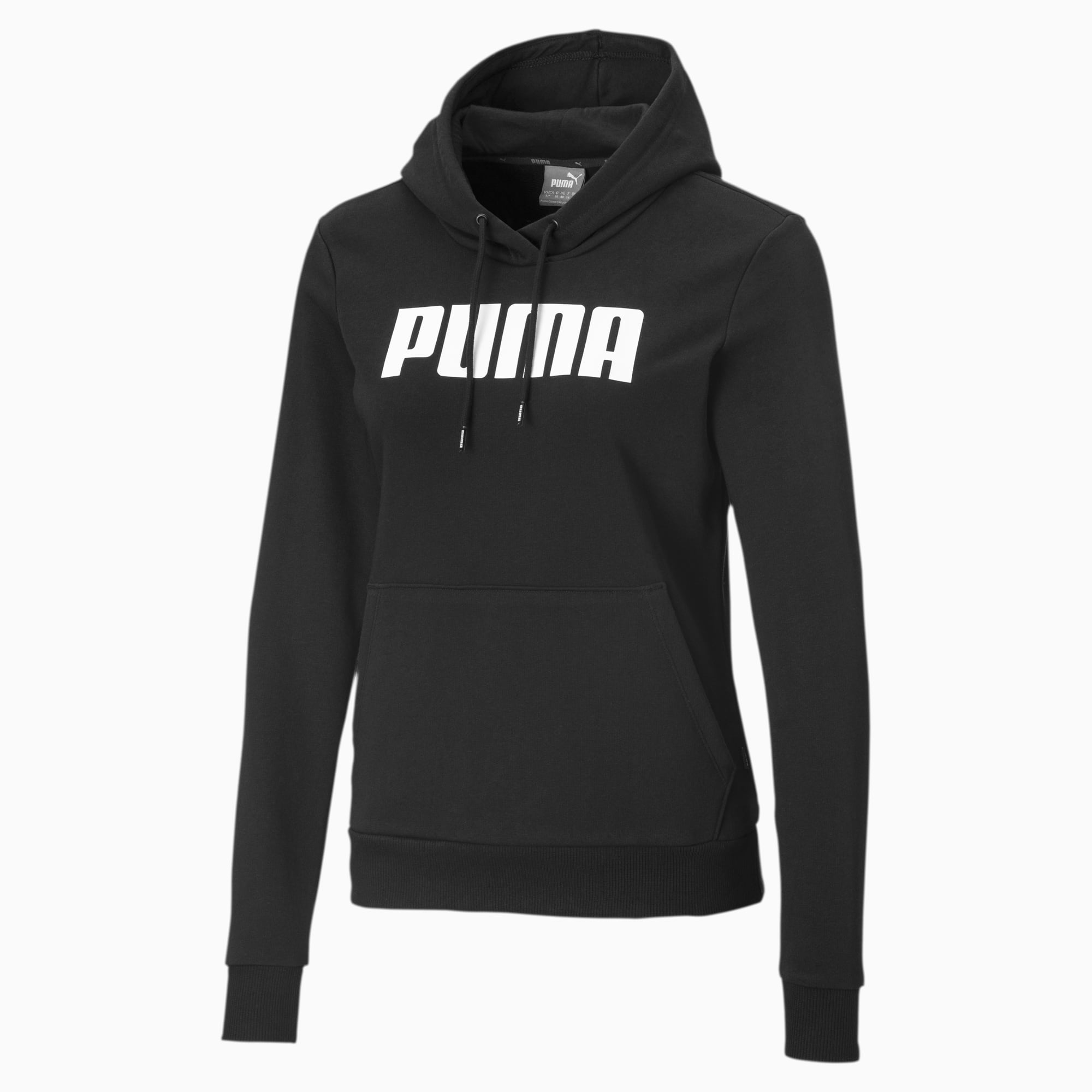 puma hoodie black womens