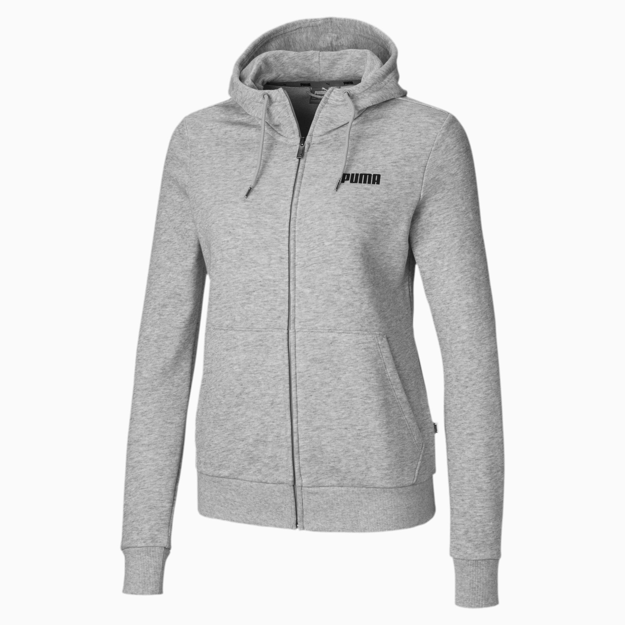 puma women's hooded sweat jacket