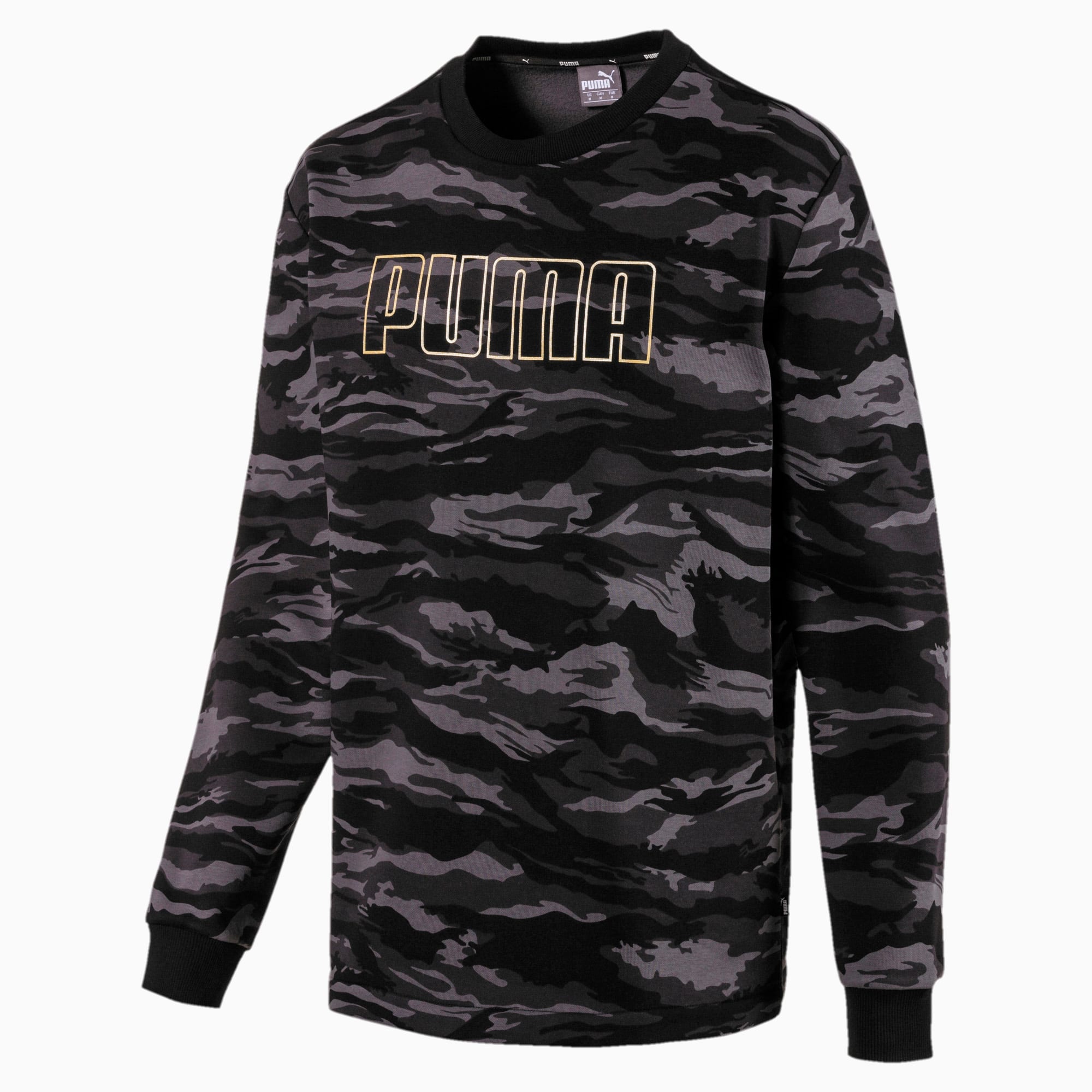 Camo Men S Fleece Crewneck Sweatshirt Puma Us
