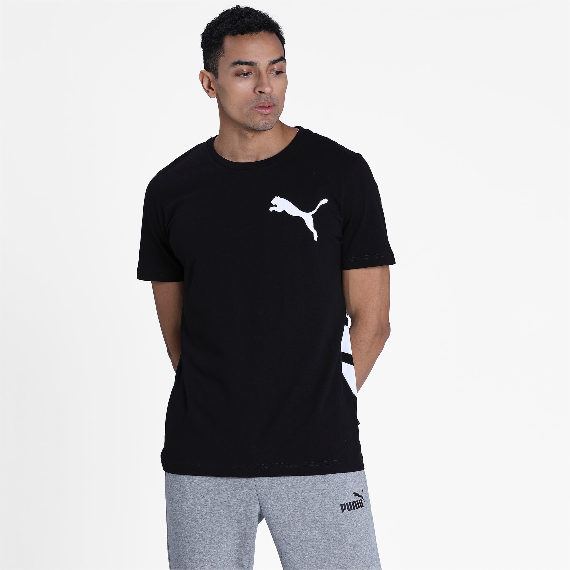 Puma oversize logo t shirt top