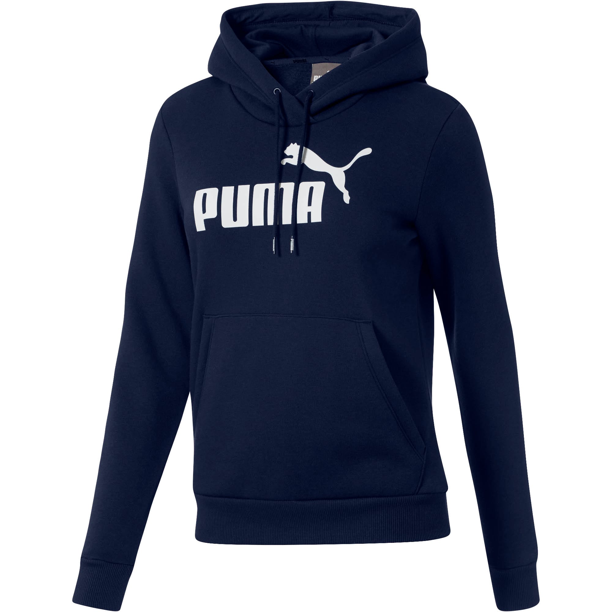 puma essential logo hoodie