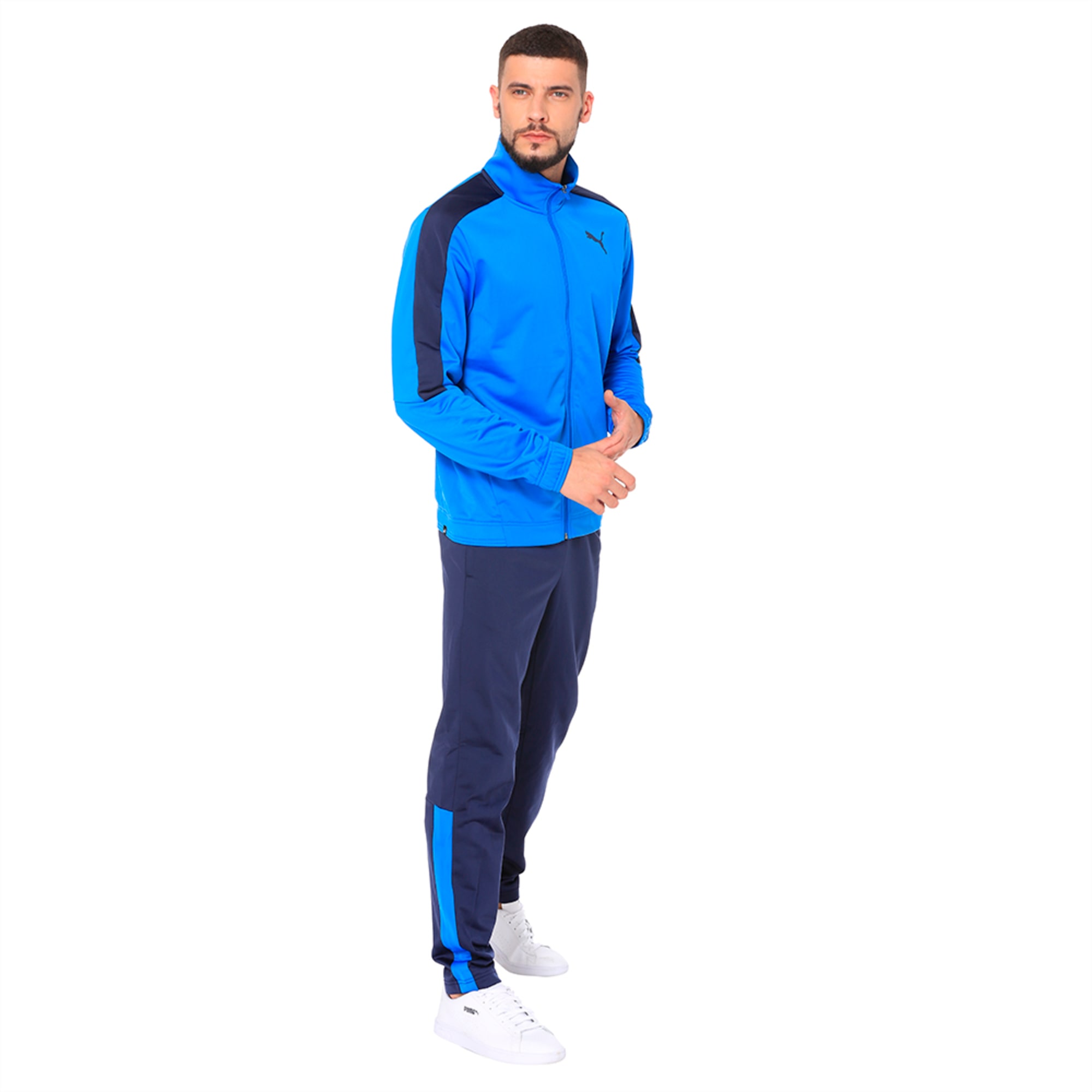 puma techstripe tricot suit