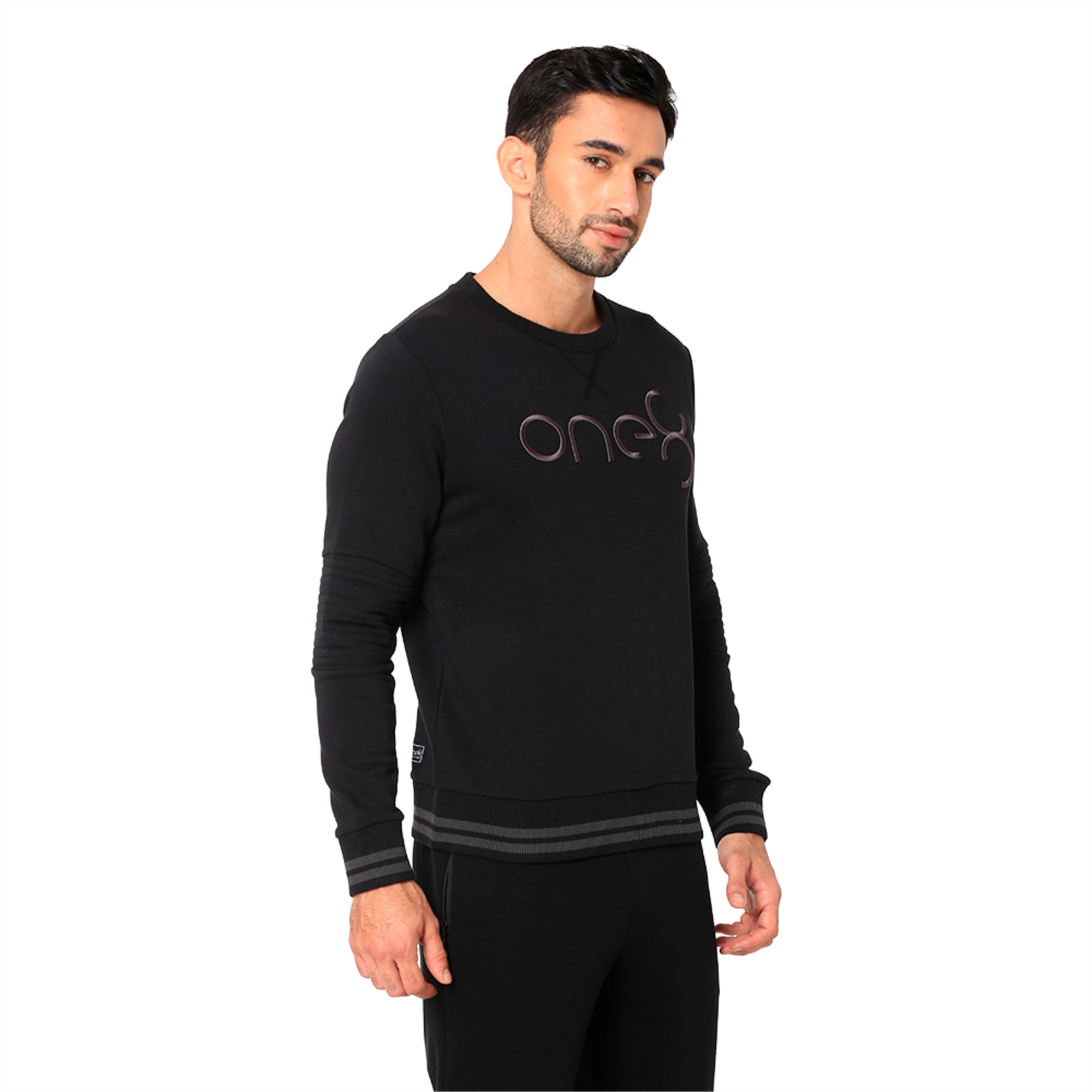 Puma X One8 Virat Kohli Men S Crew Sweatshirt Puma Black Puma