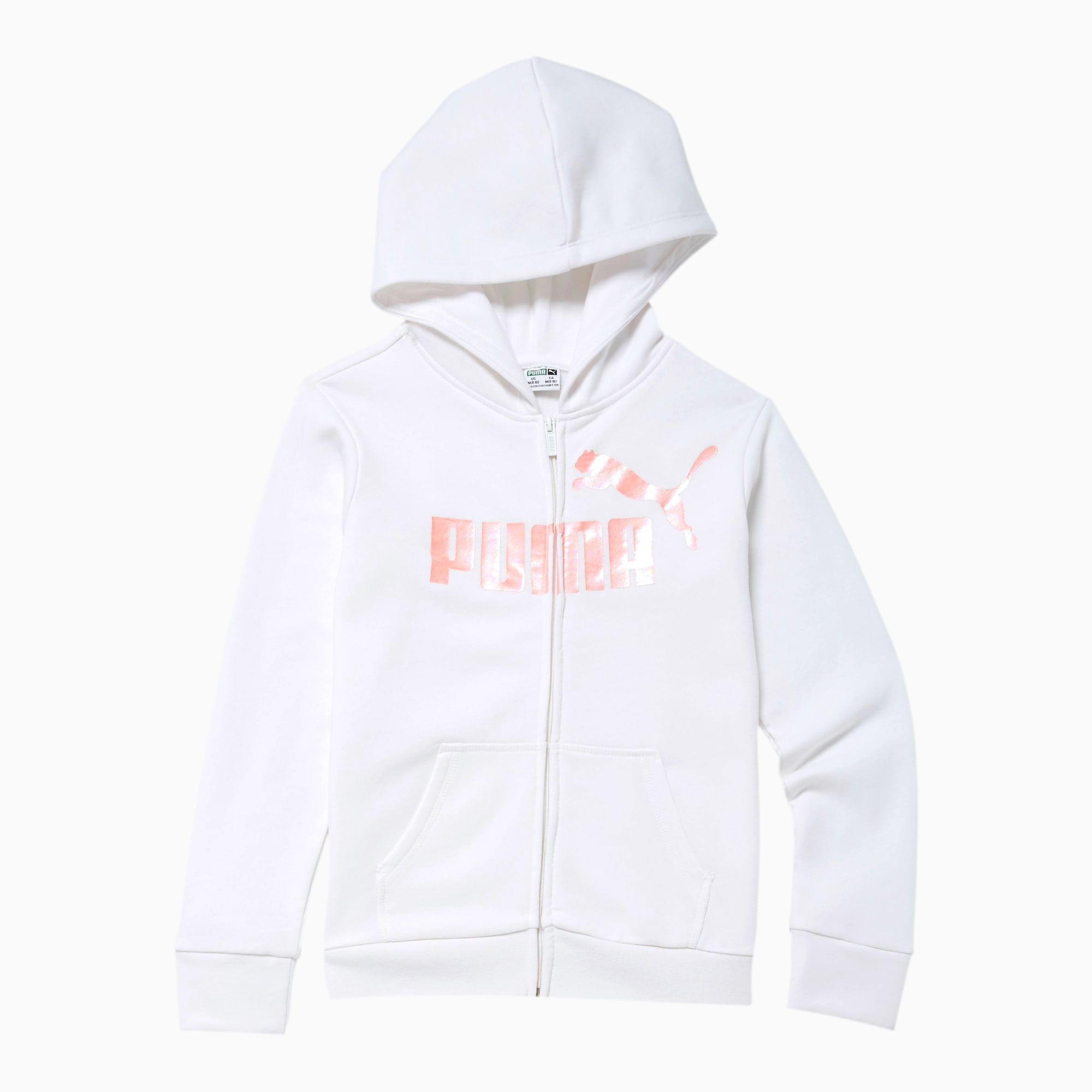 Girls white hoodie online
