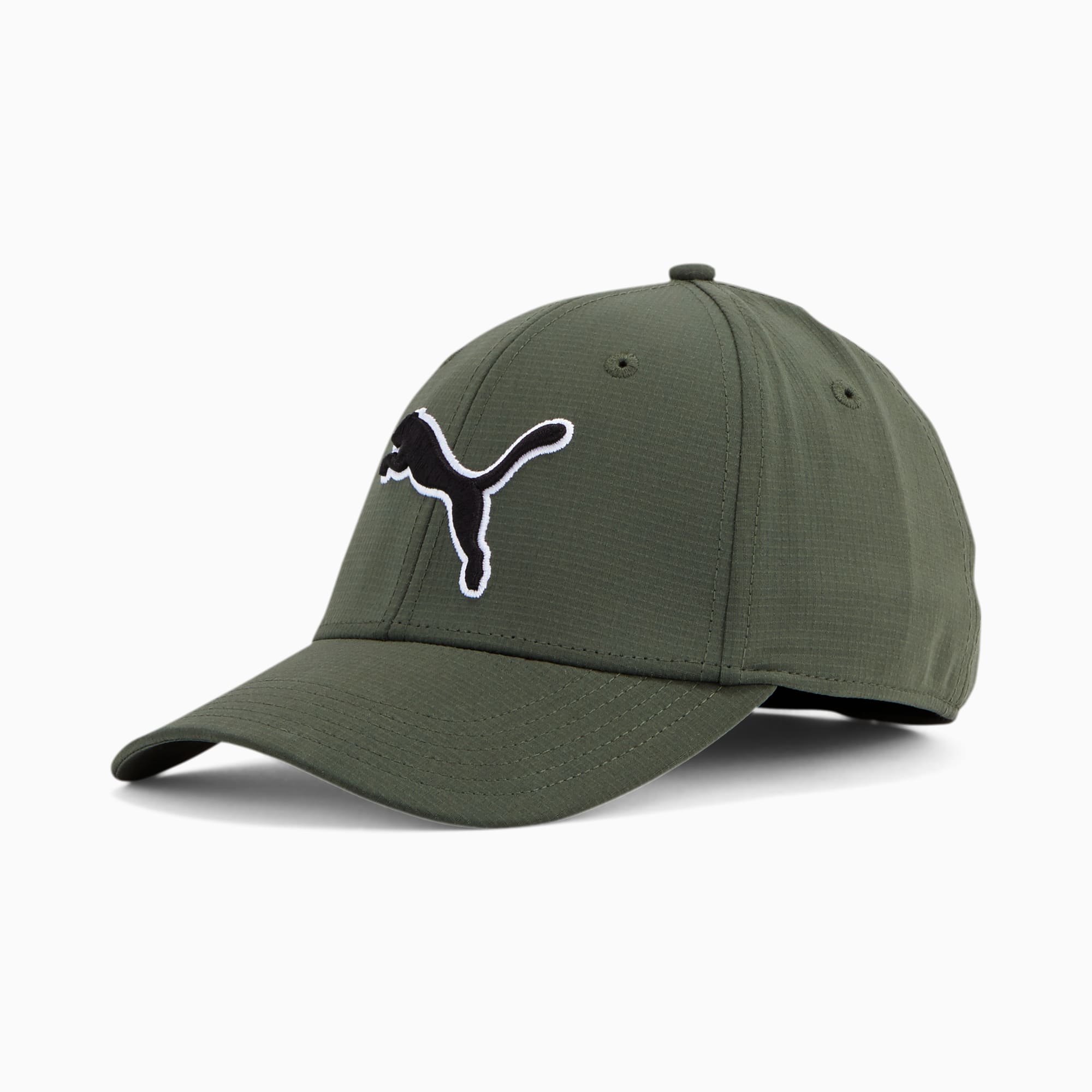 PUMA unisex adult Stretch Fit Baseball Cap, Black Combo