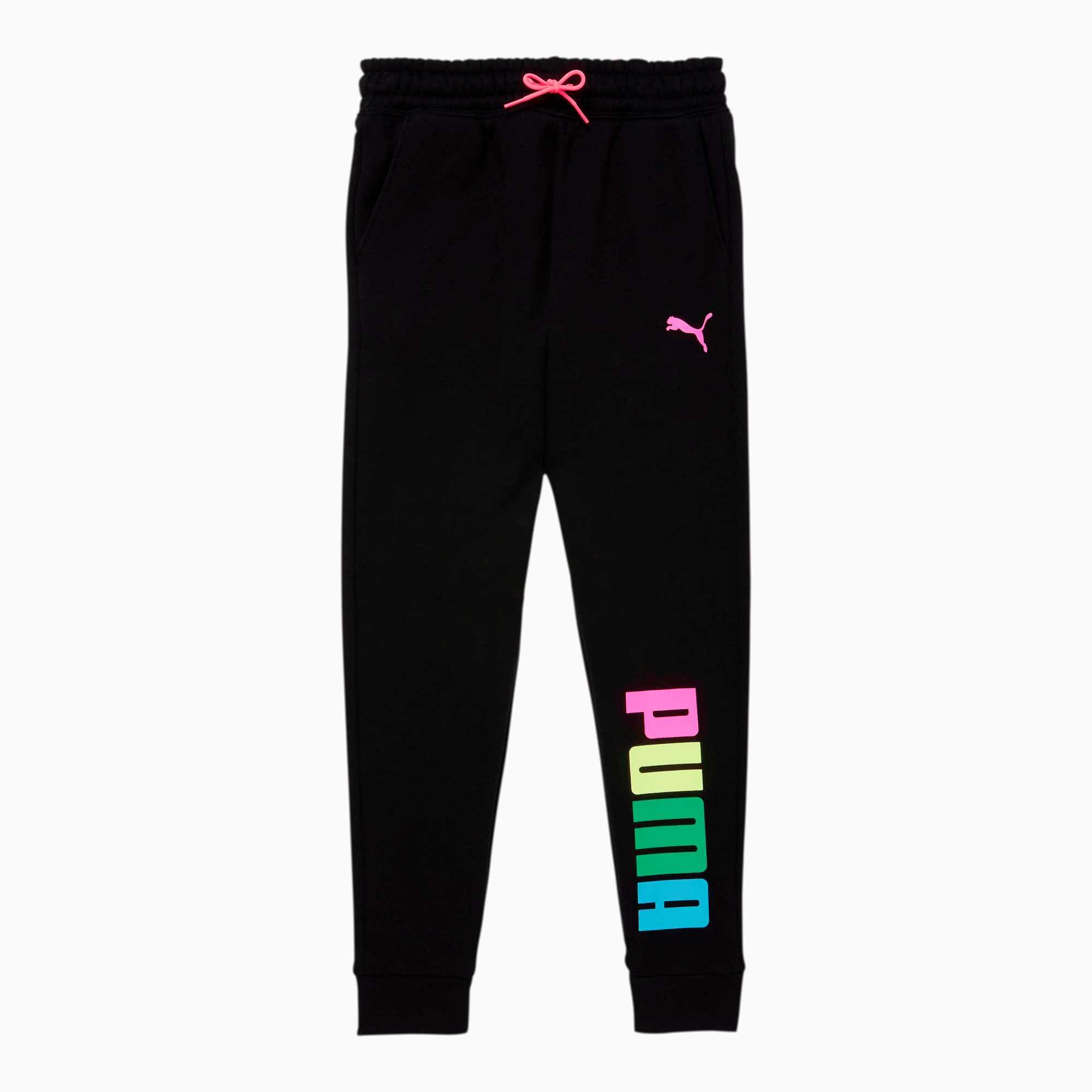 Puma joggers girls on sale