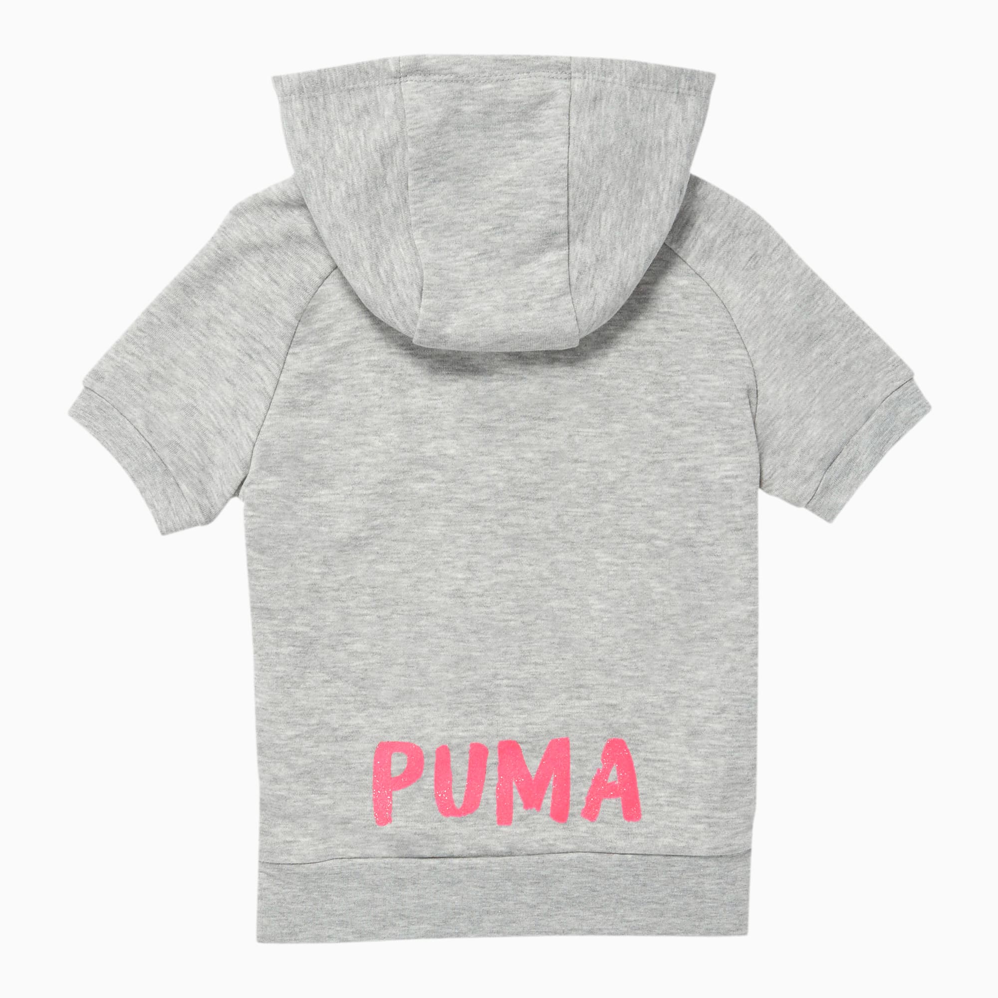 puma short sleeve hoodie