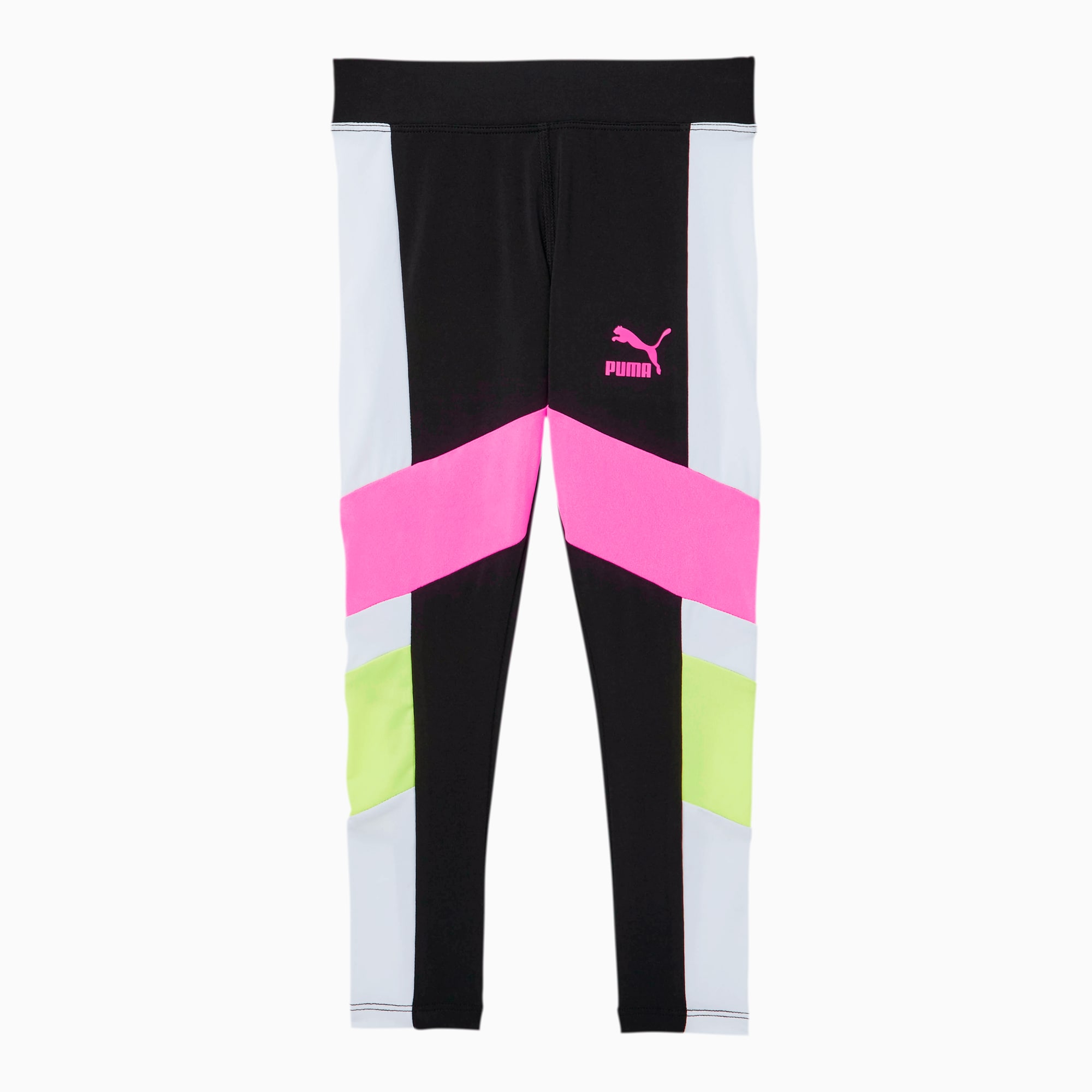 puma colorblock leggings