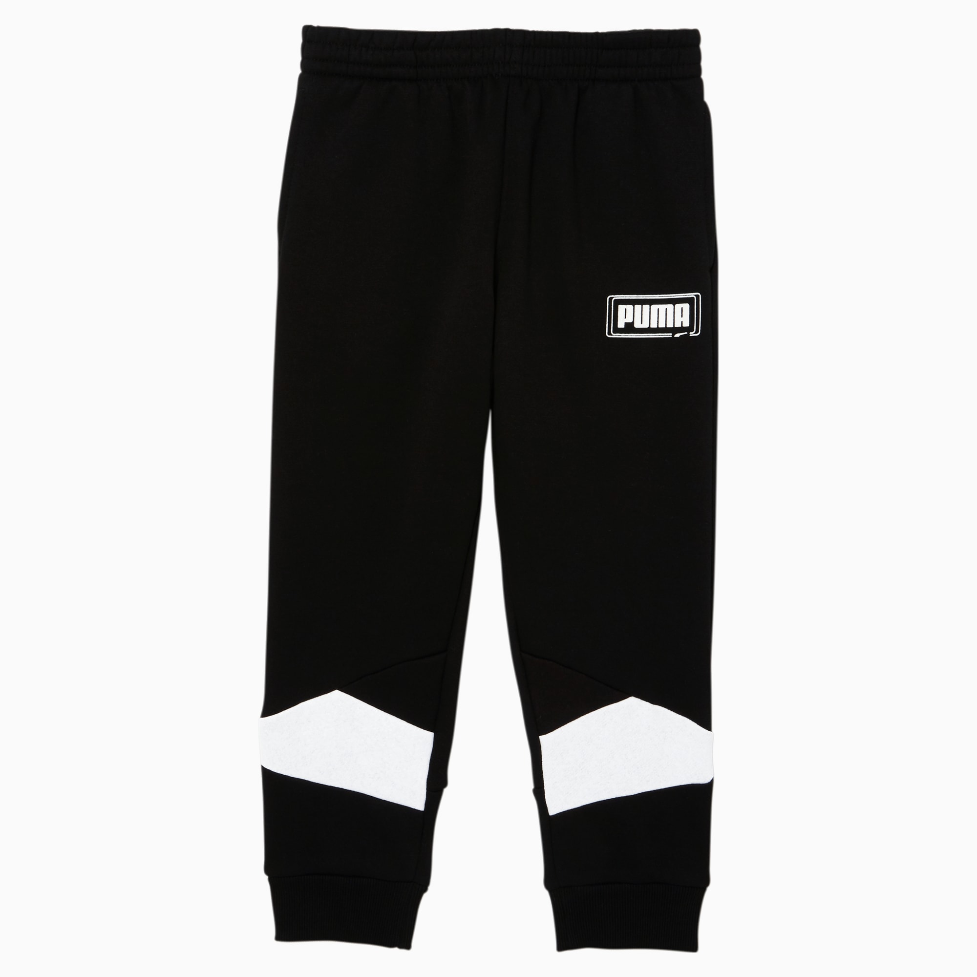 puma black joggers
