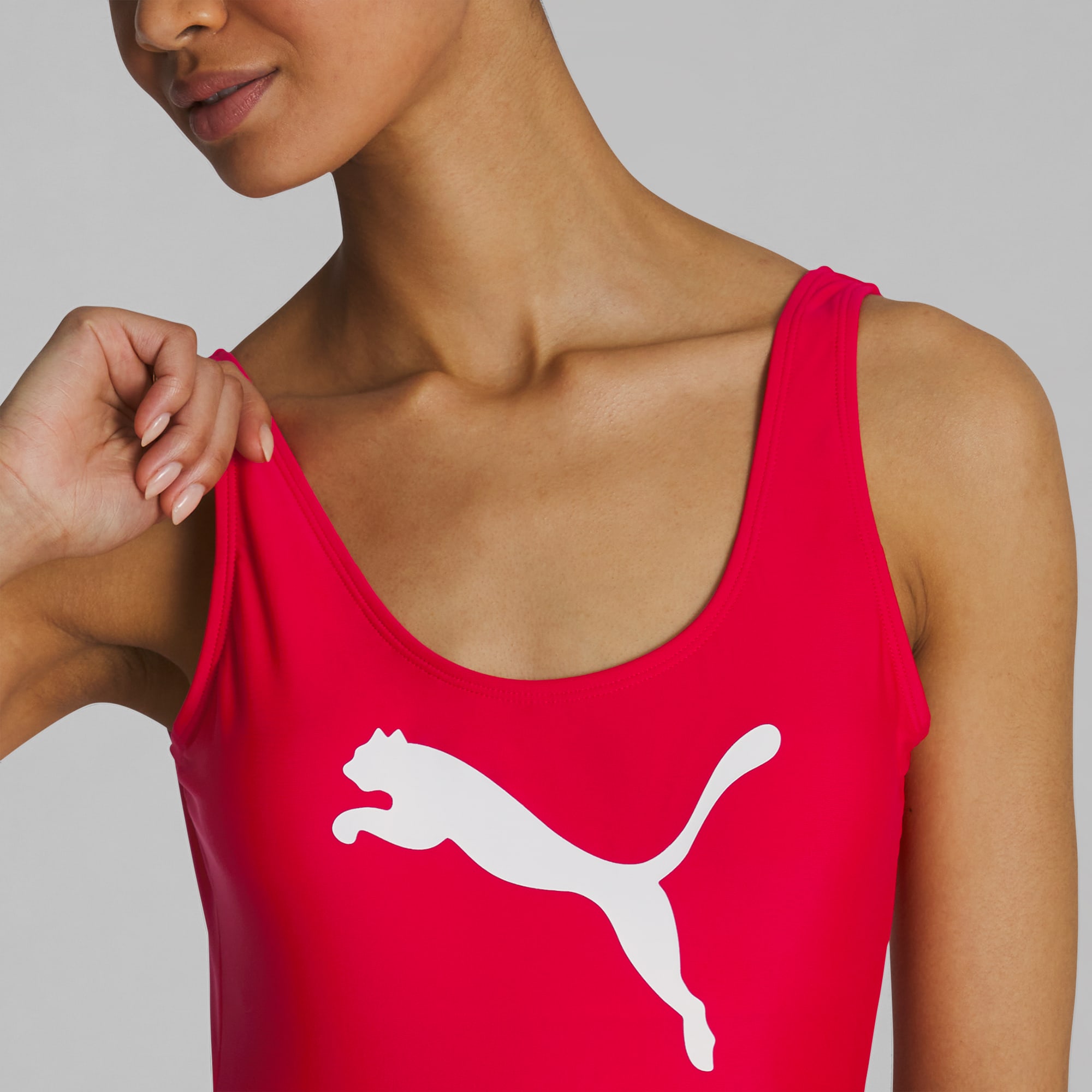 Puma one piece swimsuit hot sale