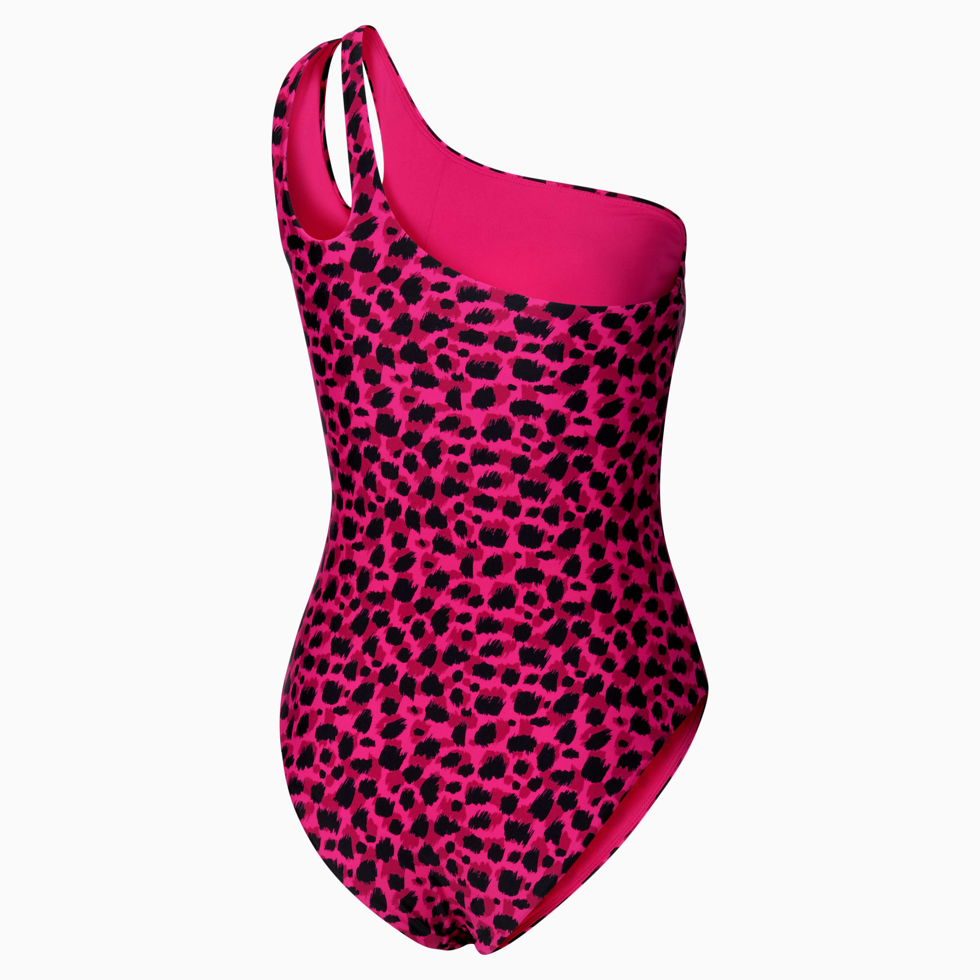 One Piece Women's Shoulder Swimsuit | PUMA One Piece Women's Shoulder Swimsuit | PUMA