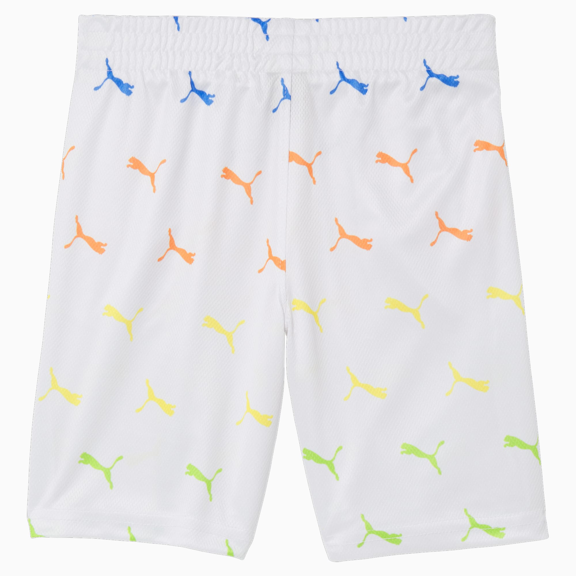 Puma shorts top kids white