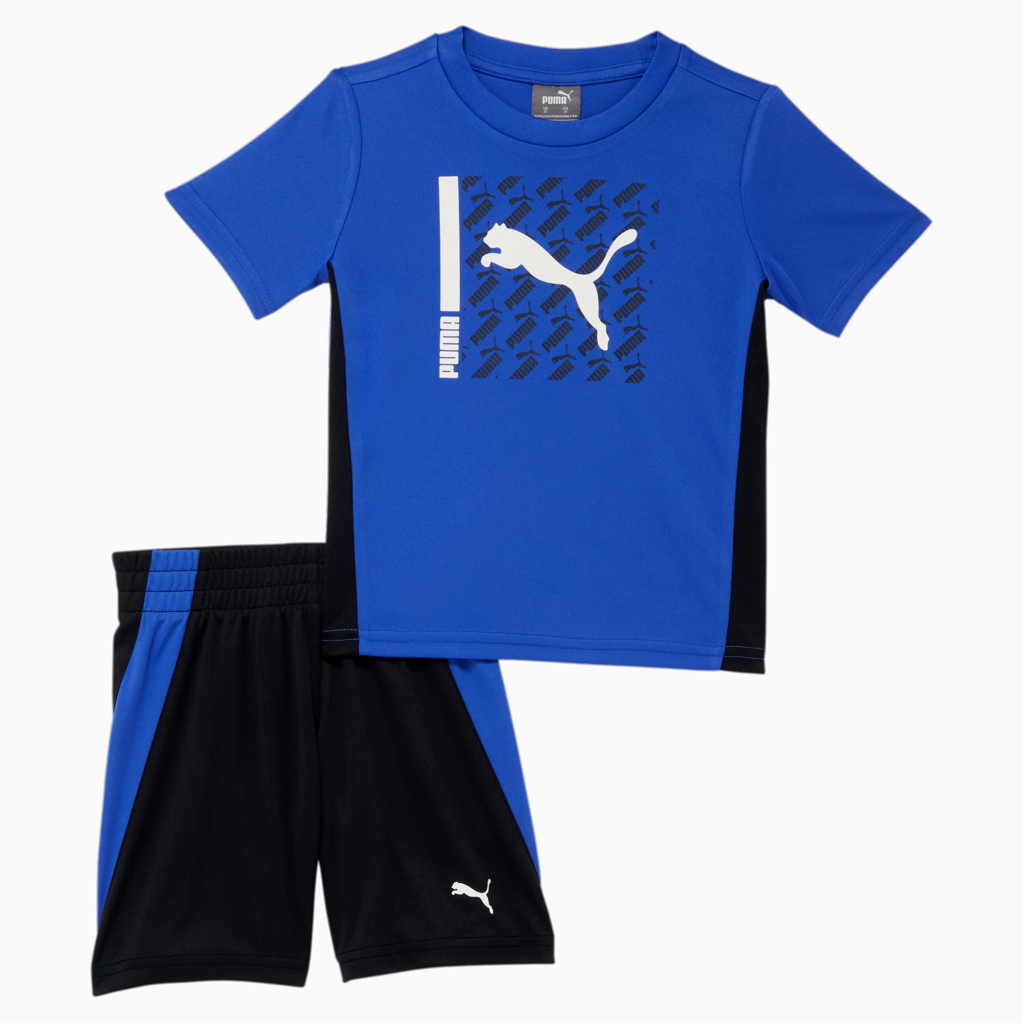 Cat Grid Toddlers Two Piece Set PUMA