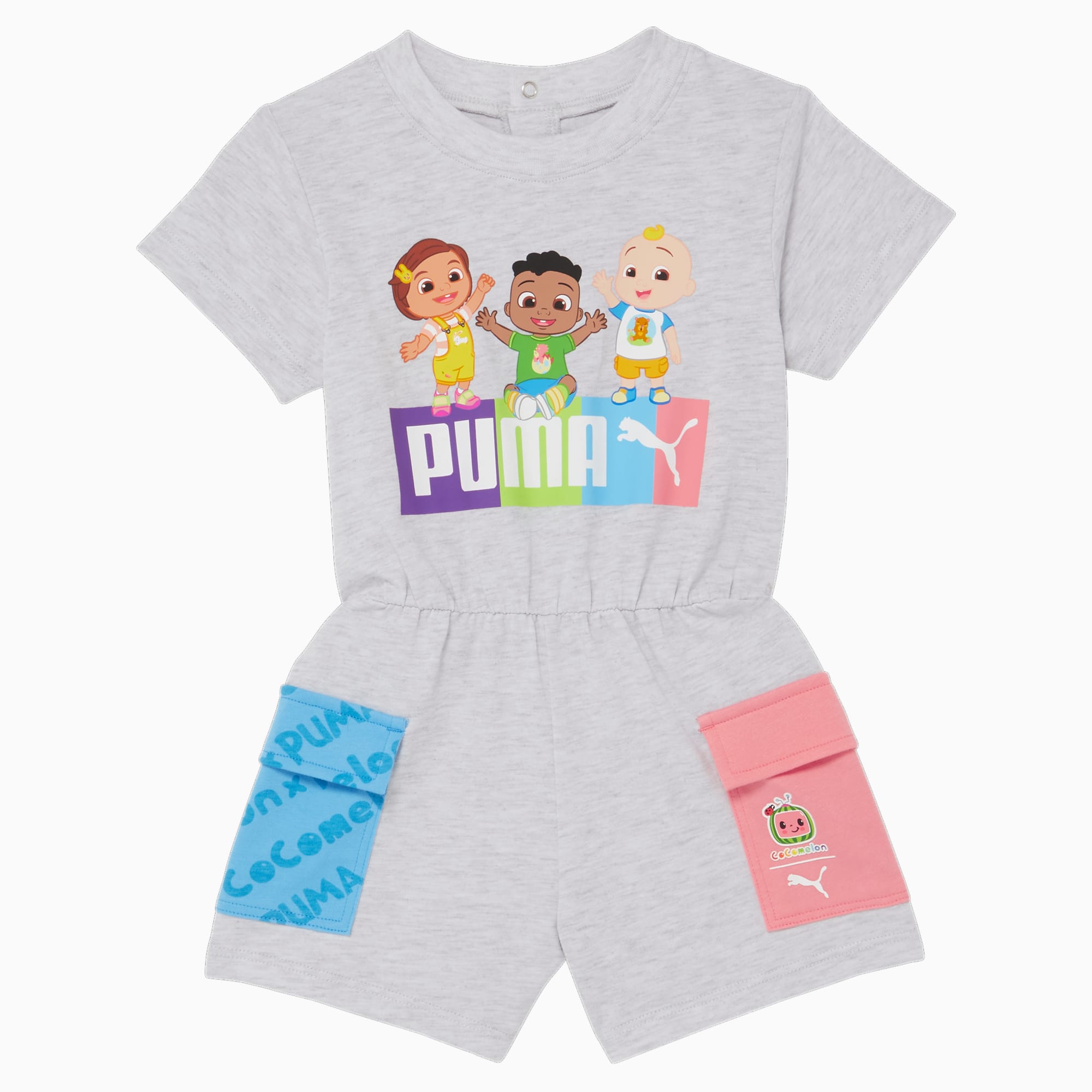 PUMA x COCOMELON One-Piece Toddlers' Shortsleeve Romper