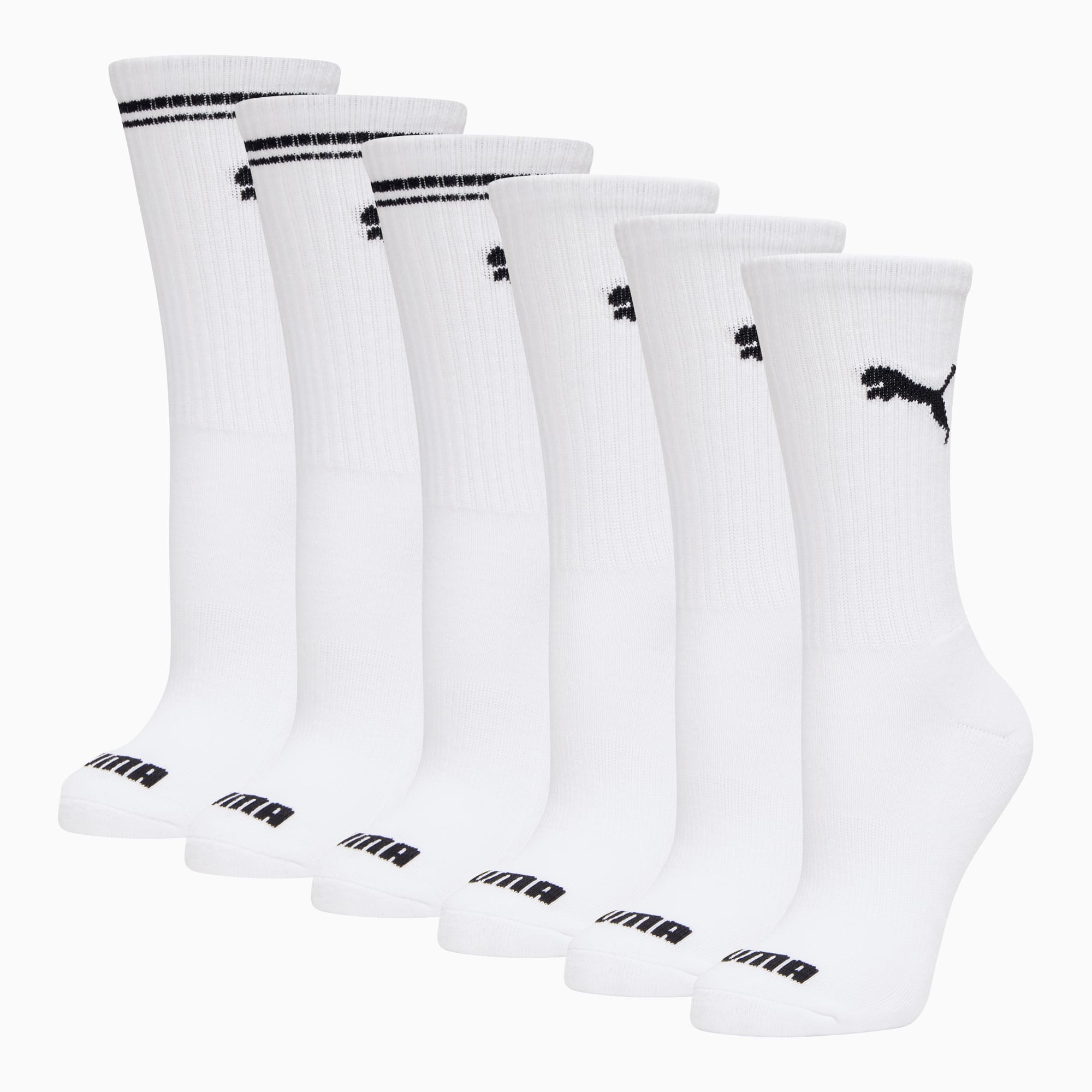 Girls' UA Essential Quarter Socks 6-Pack