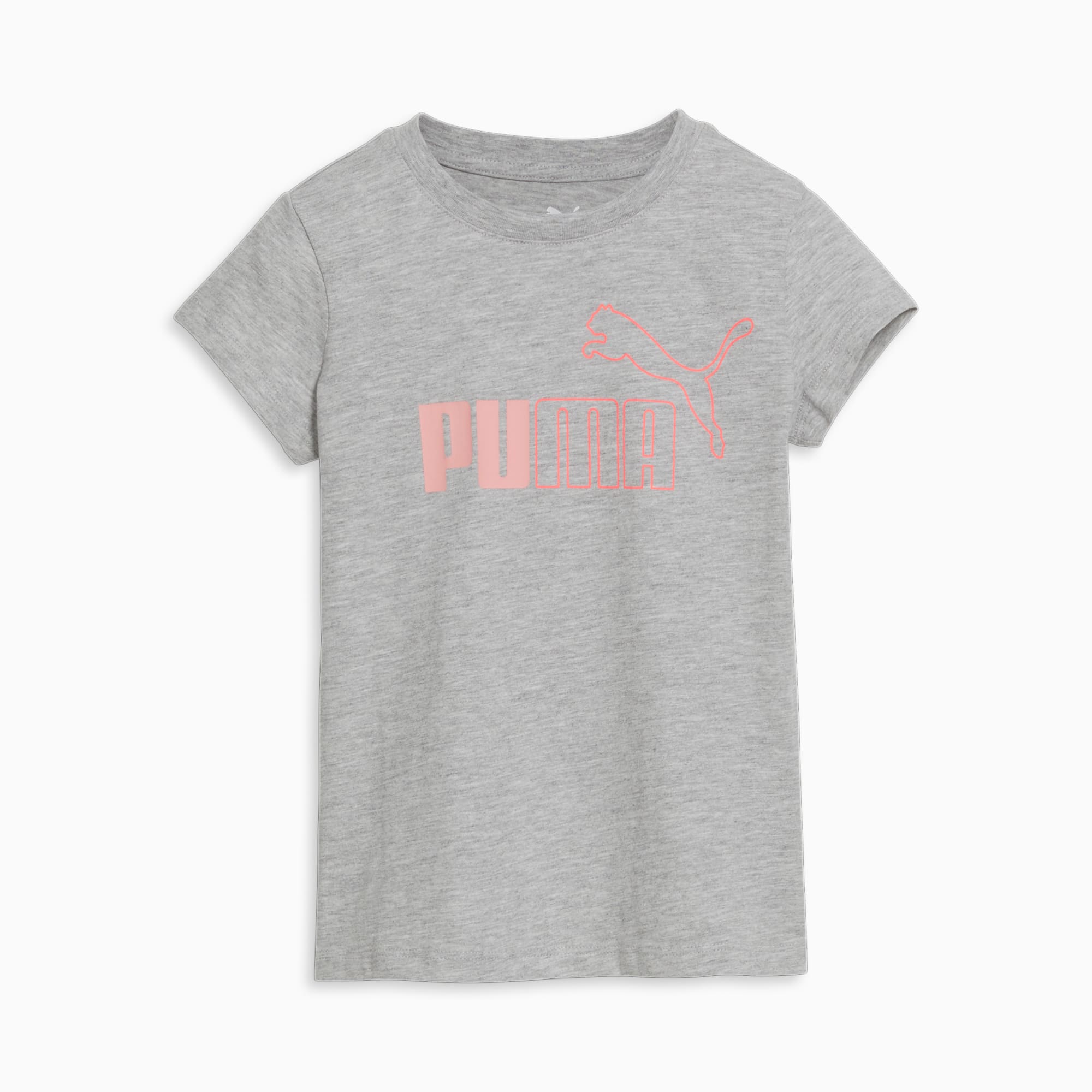 PUMA Camiseta Mujer Essentials Logo XXS Peach Smoothie Pink