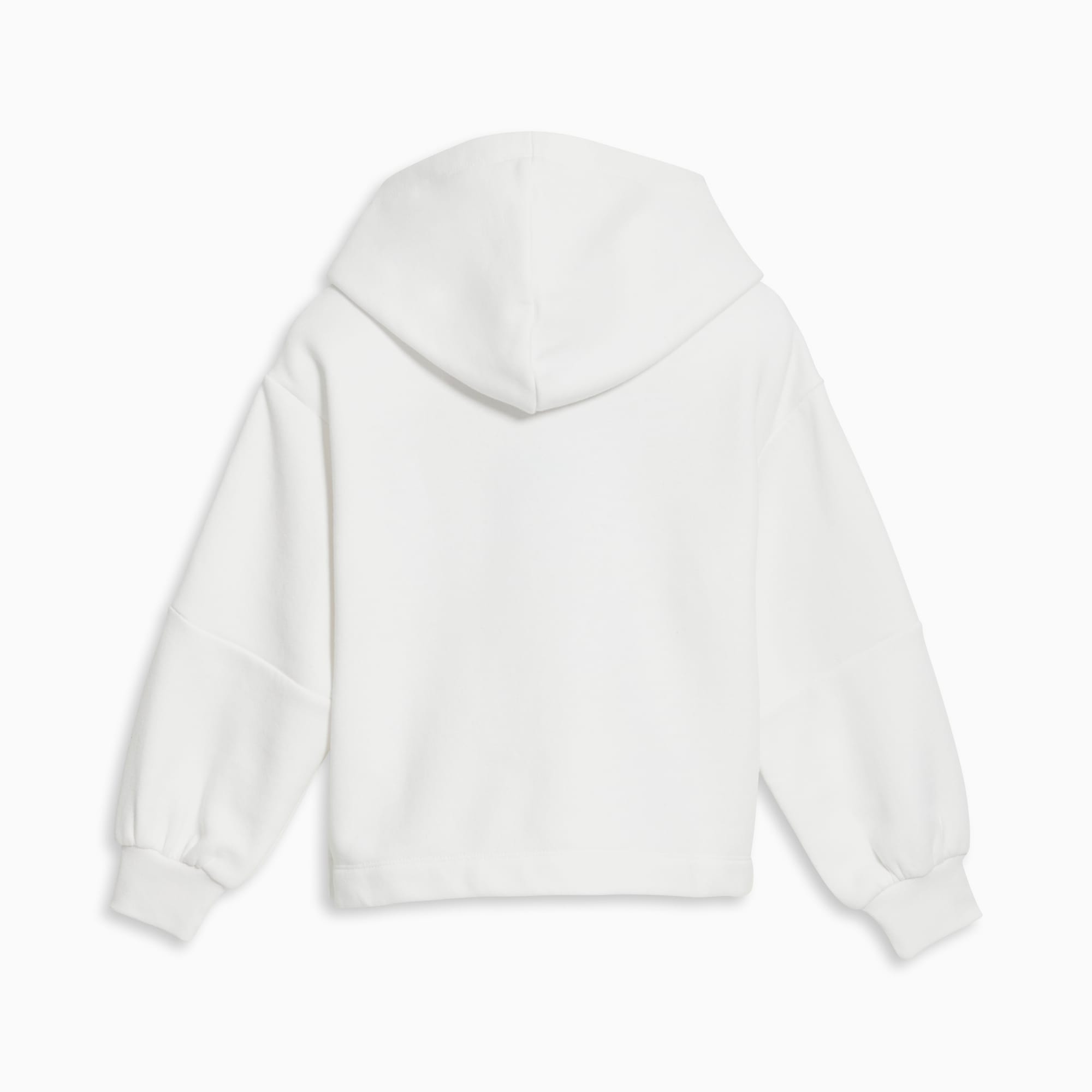 Plain white top hoodie kids