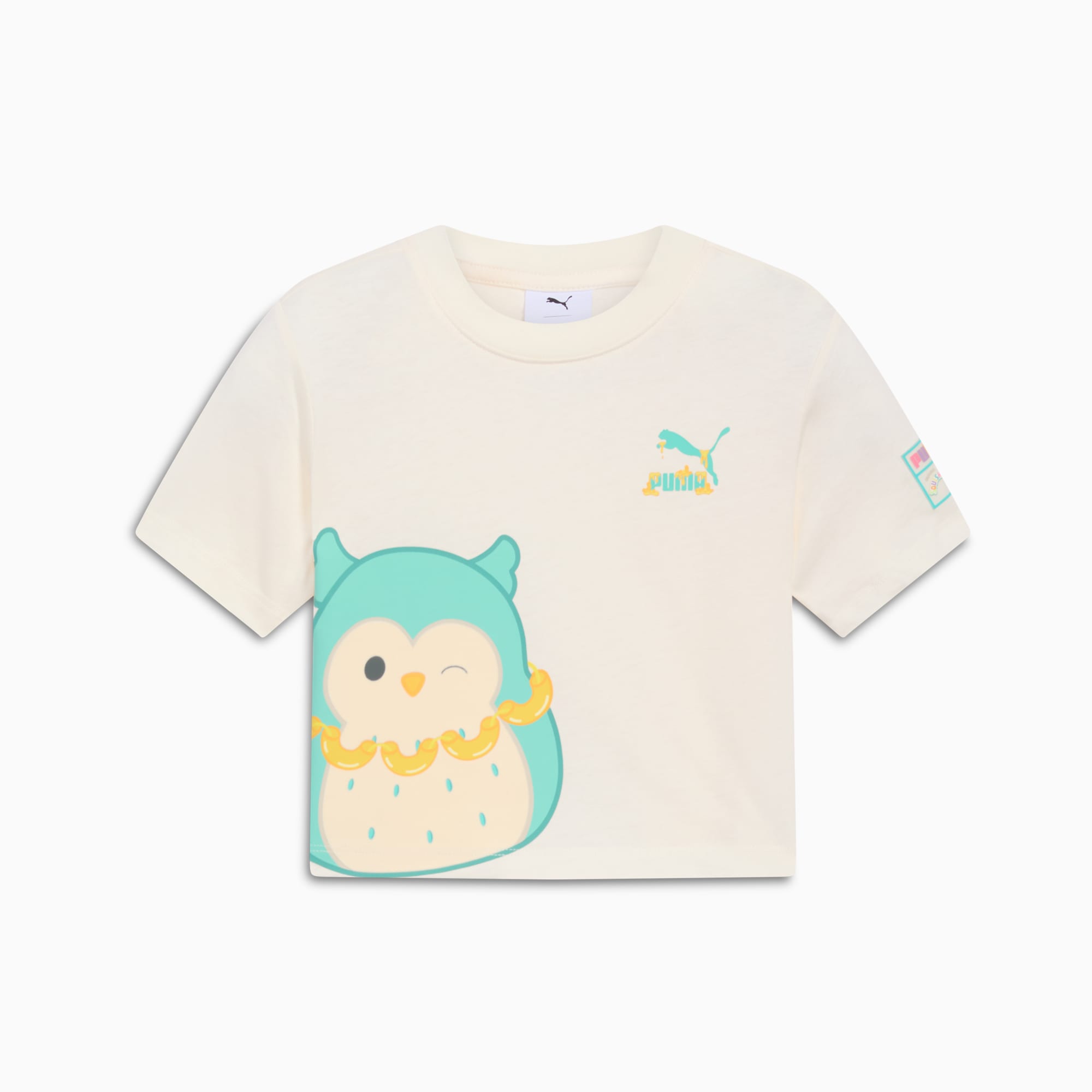 PUMA x SQUISHMALLOWSs Winston T Shirt Toddlers Warm White Size Toddler