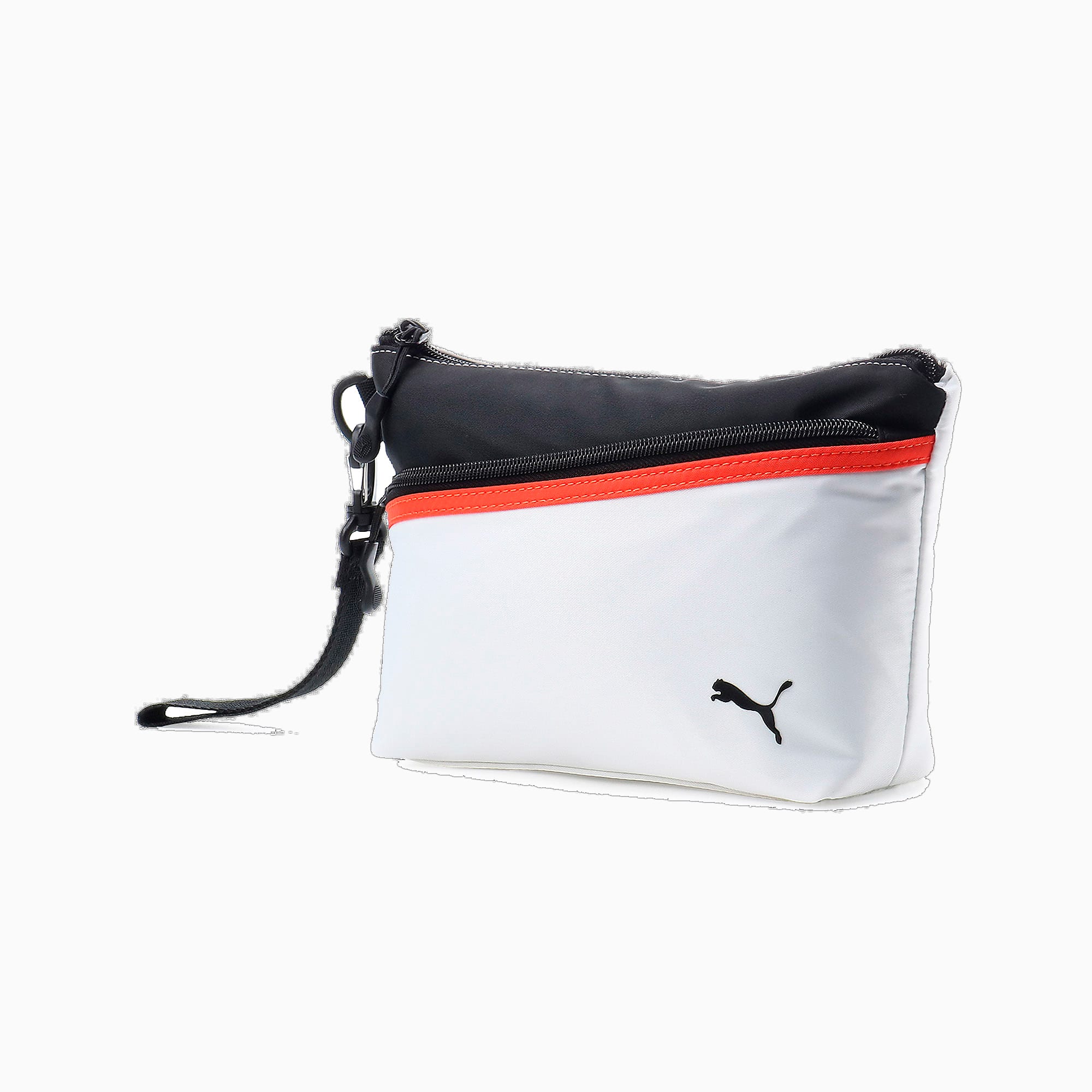 Color Blocking Round Pouch