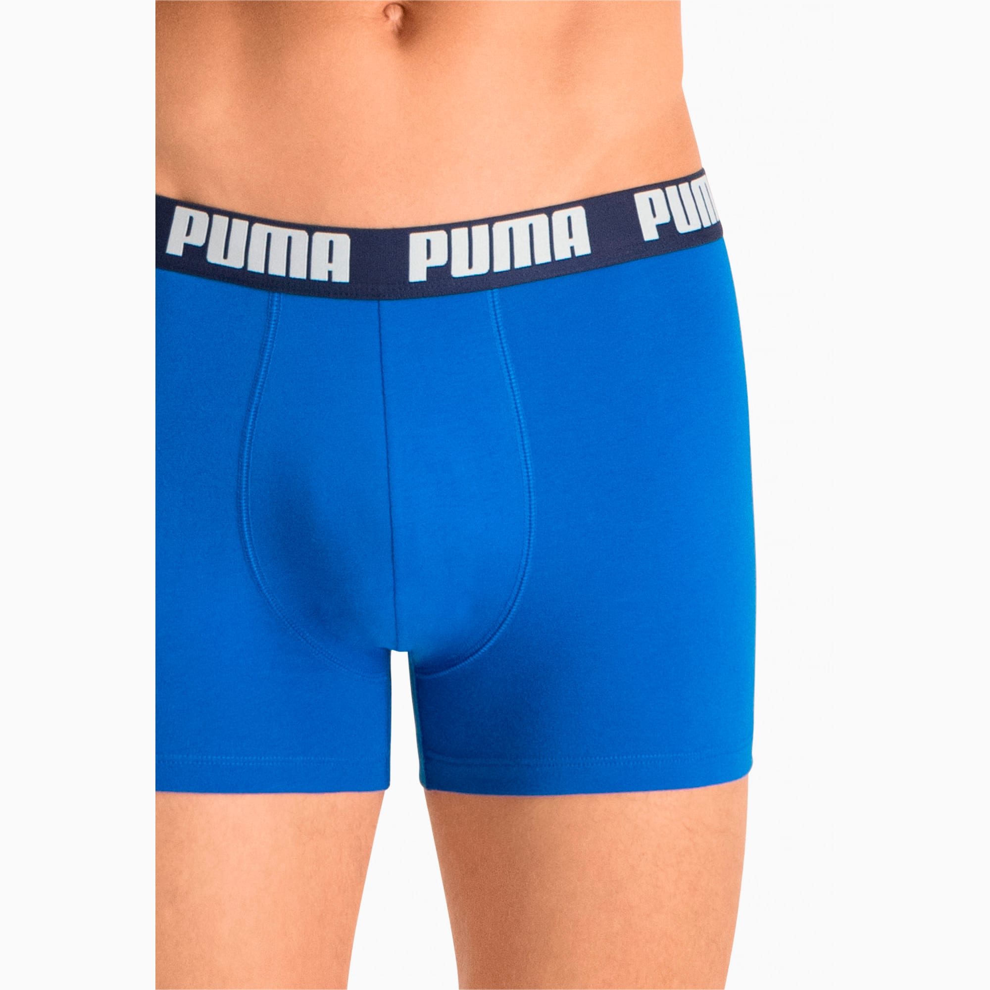 Puma Boxers Bi-pack Black- Petrol Blue