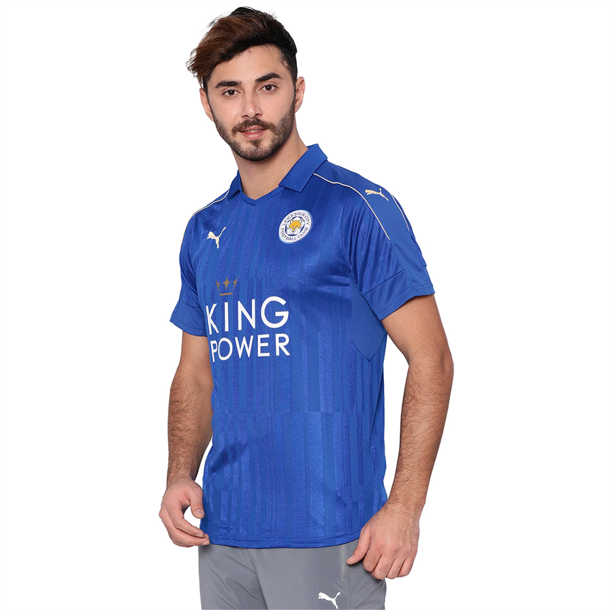 leicester city home jersey